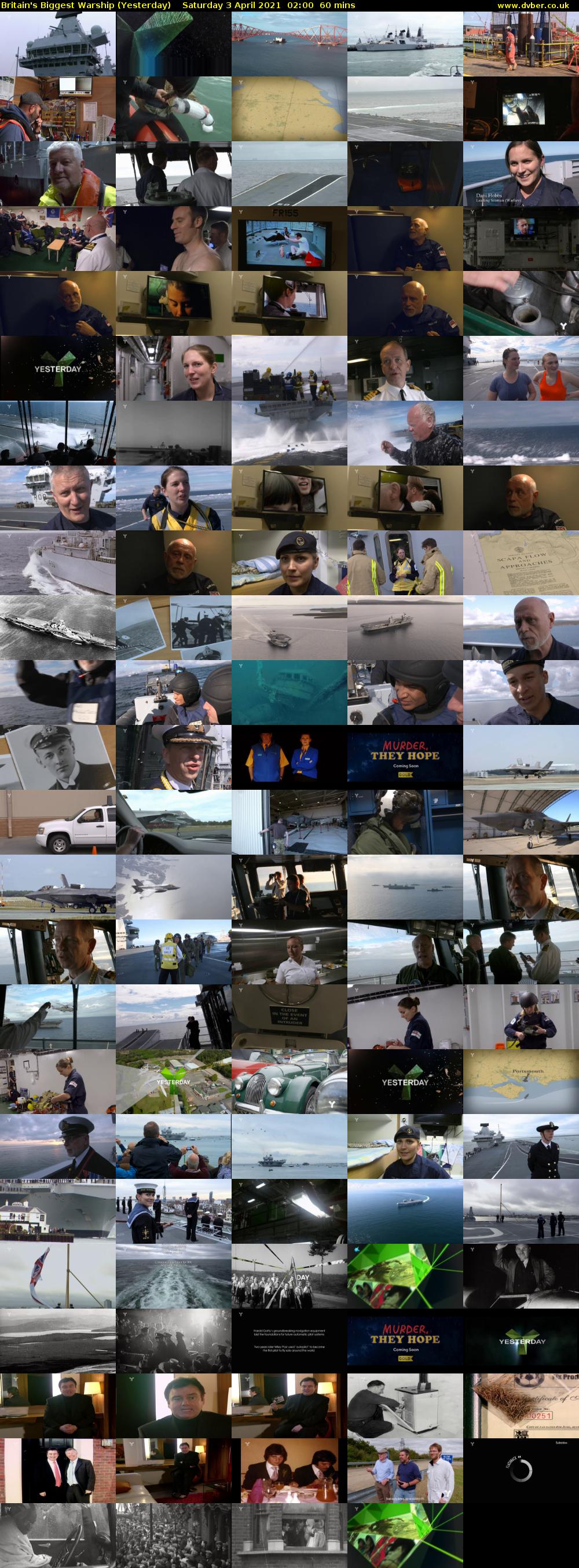 Britain's Biggest Warship (Yesterday) Saturday 3 April 2021 02:00 - 03:00