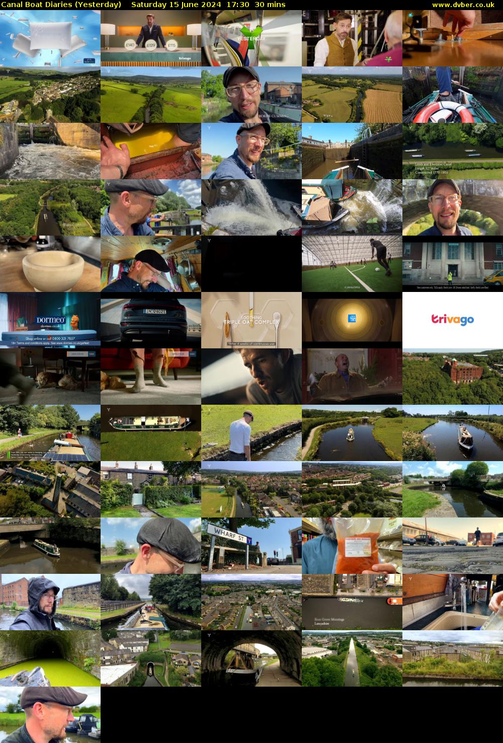 Canal Boat Diaries (Yesterday) Saturday 15 June 2024 17:30 - 18:00