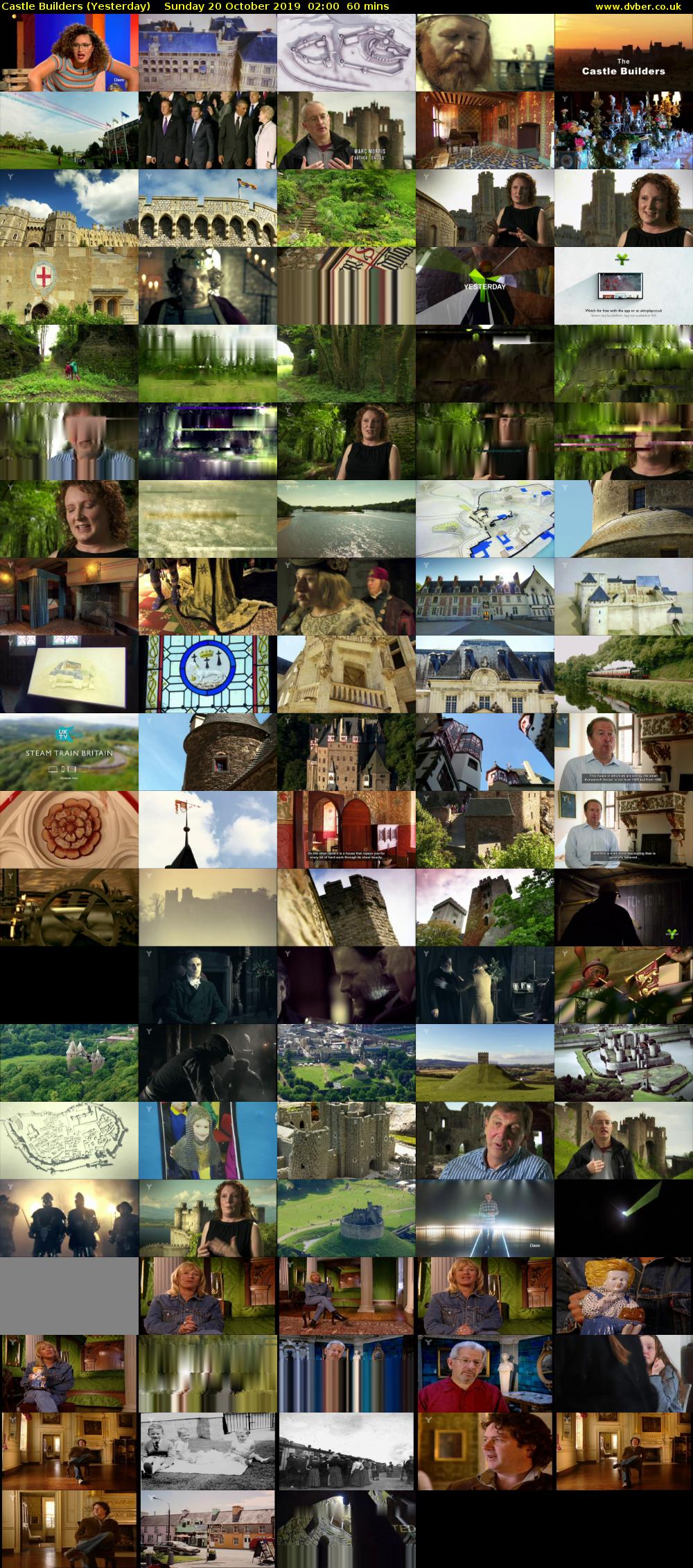 Castle Builders (Yesterday) Sunday 20 October 2019 02:00 - 03:00