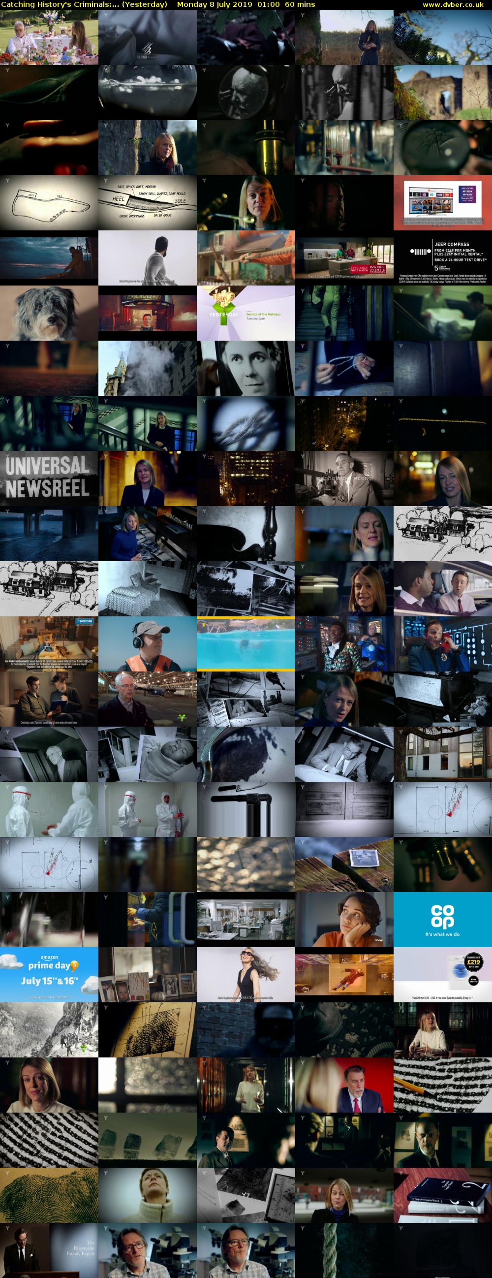 Catching History's Criminals:... (Yesterday) Monday 8 July 2019 01:00 - 02:00