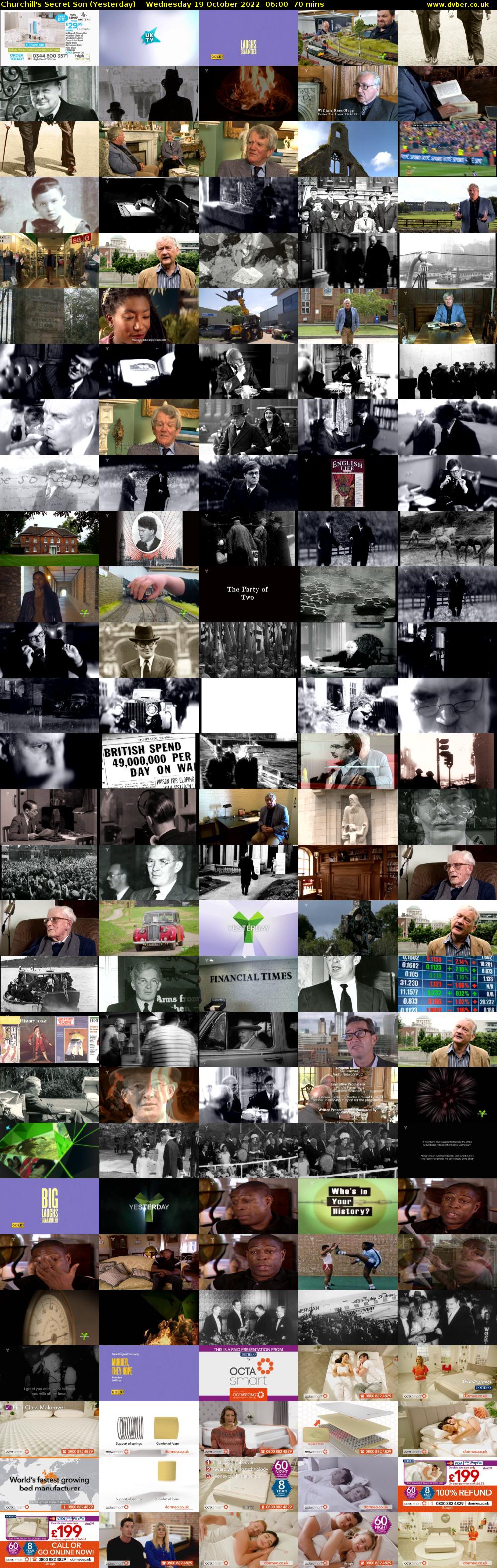 Churchill's Secret Son (Yesterday) Wednesday 19 October 2022 06:00 - 07:10