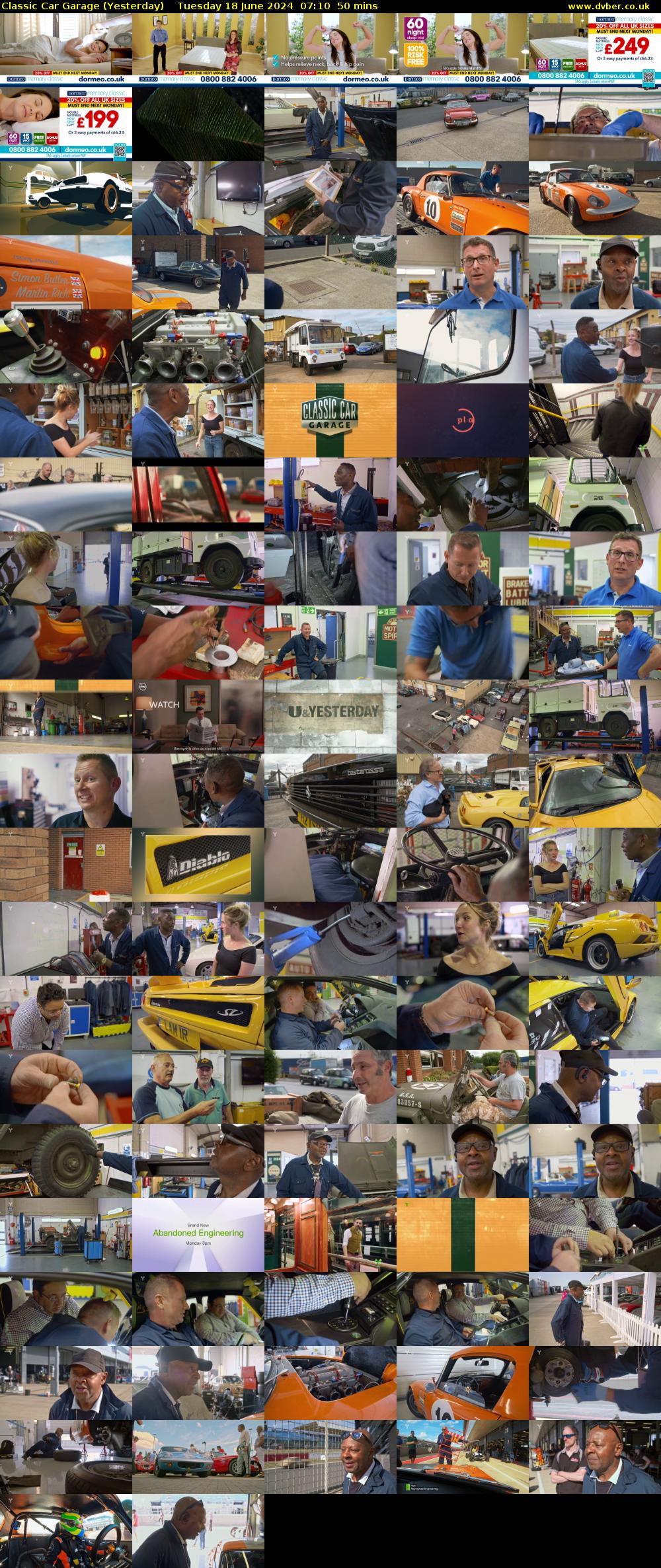 Classic Car Garage (Yesterday) Tuesday 18 June 2024 07:10 - 08:00