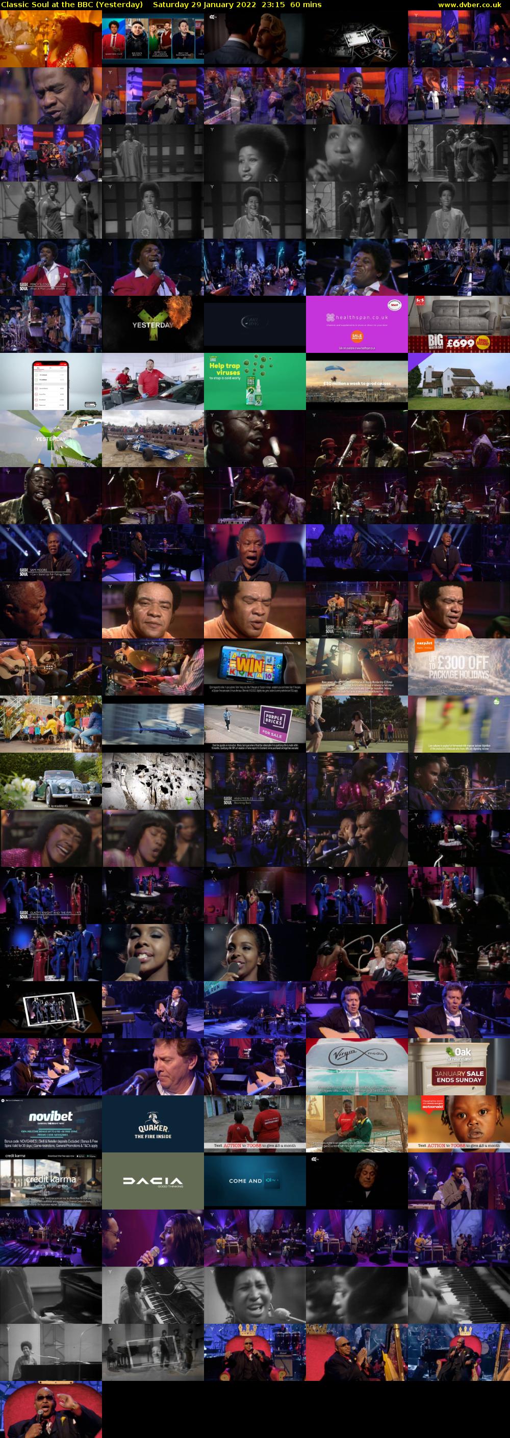 Classic Soul at the BBC (Yesterday) Saturday 29 January 2022 23:15 - 00:15
