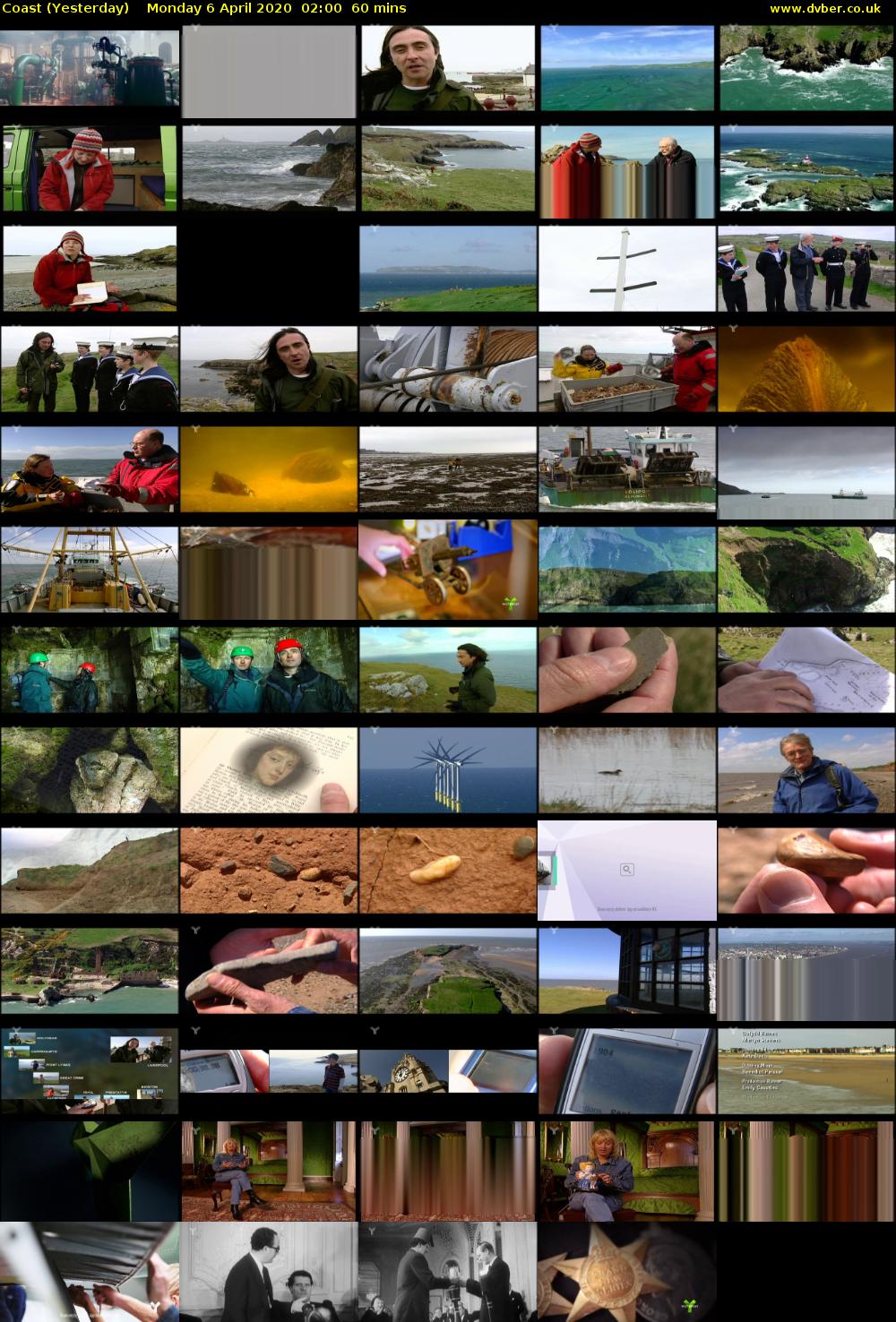 Coast (Yesterday) Monday 6 April 2020 02:00 - 03:00