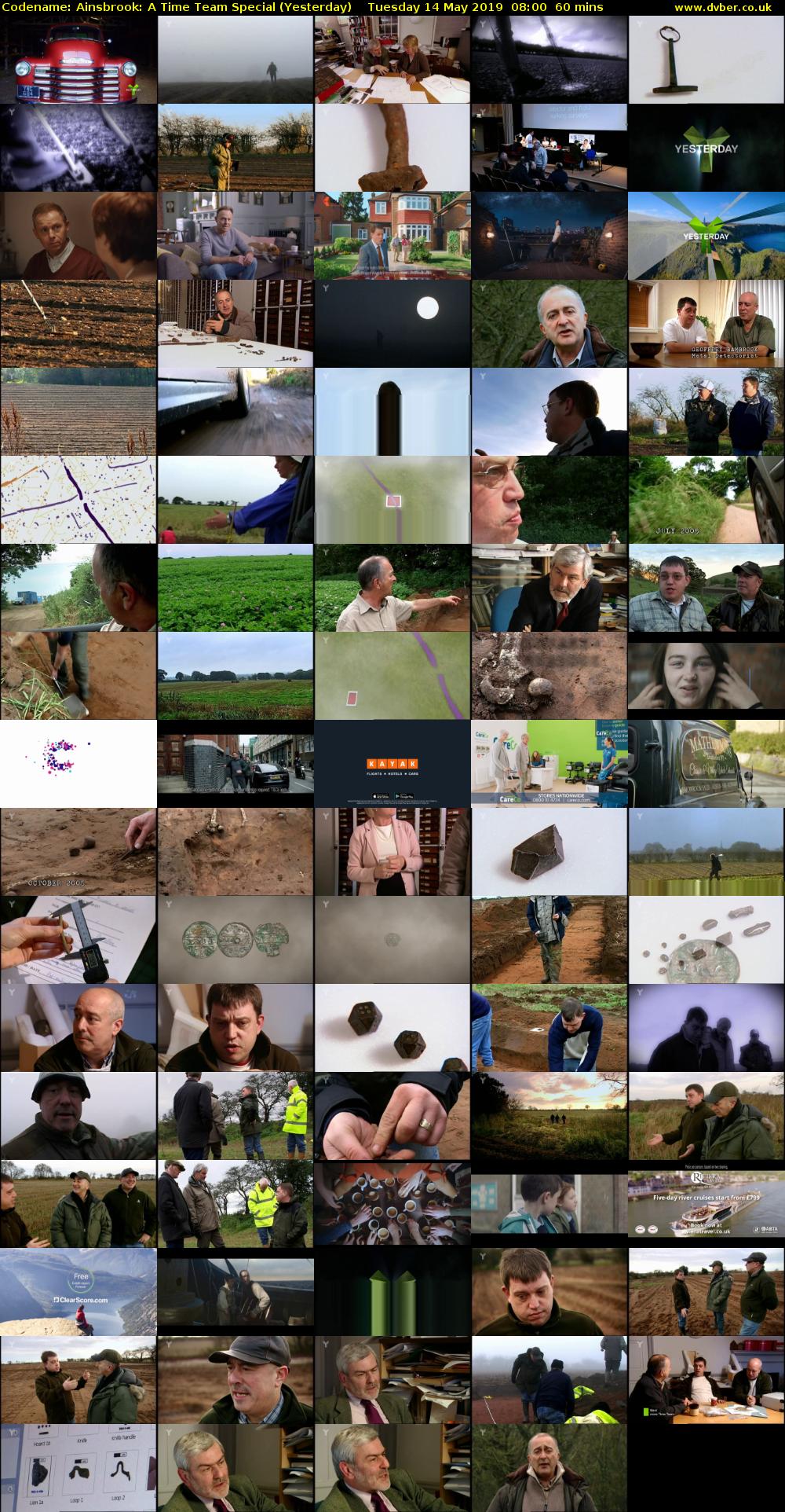 Codename: Ainsbrook: A Time Team Special (Yesterday) Tuesday 14 May 2019 08:00 - 09:00