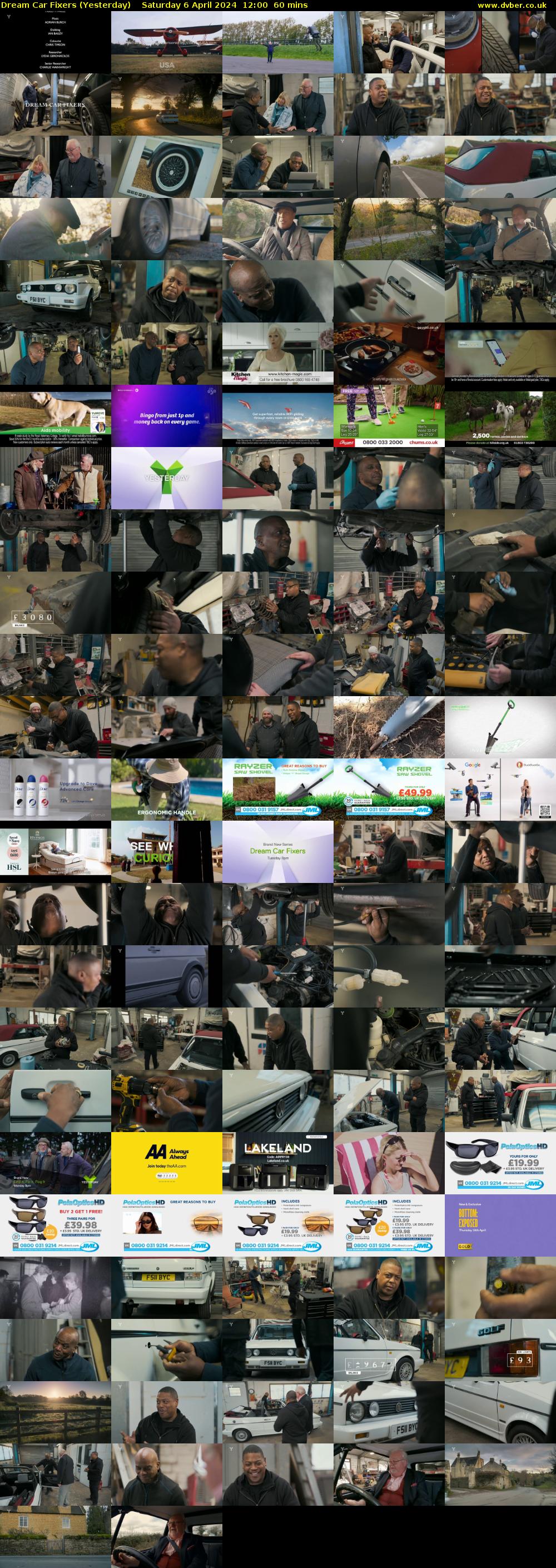 Dream Car Fixers (Yesterday) Saturday 6 April 2024 12:00 - 13:00