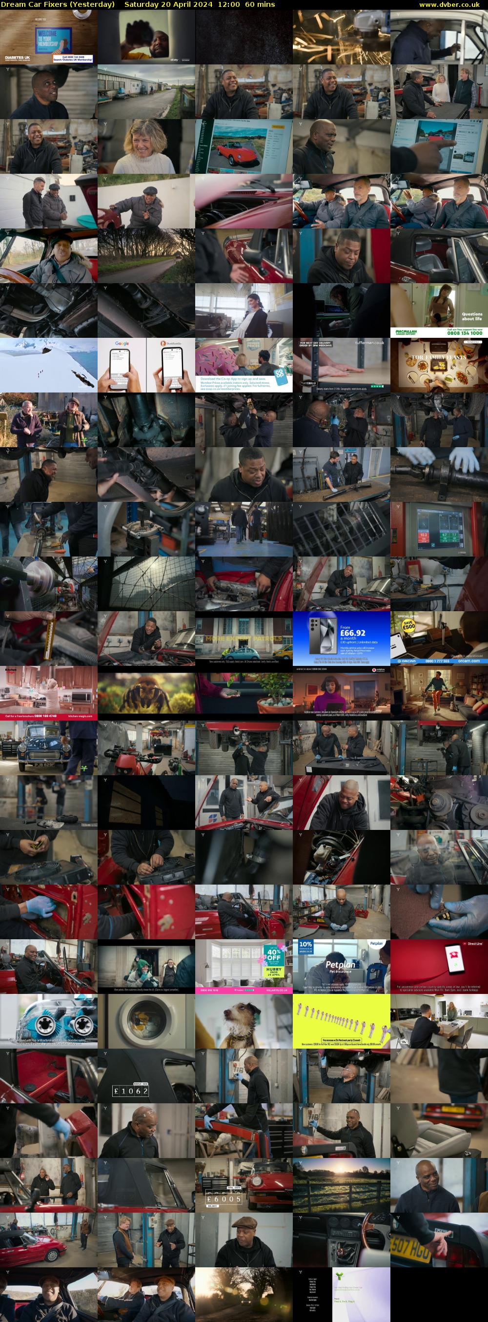 Dream Car Fixers (Yesterday) Saturday 20 April 2024 12:00 - 13:00