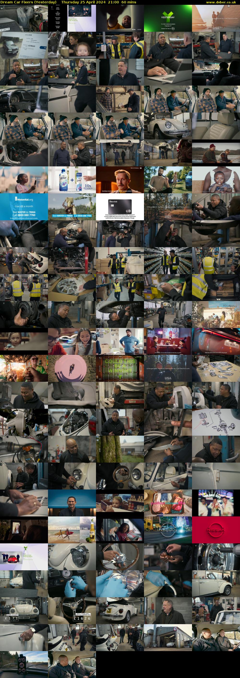 Dream Car Fixers (Yesterday) Thursday 25 April 2024 21:00 - 22:00