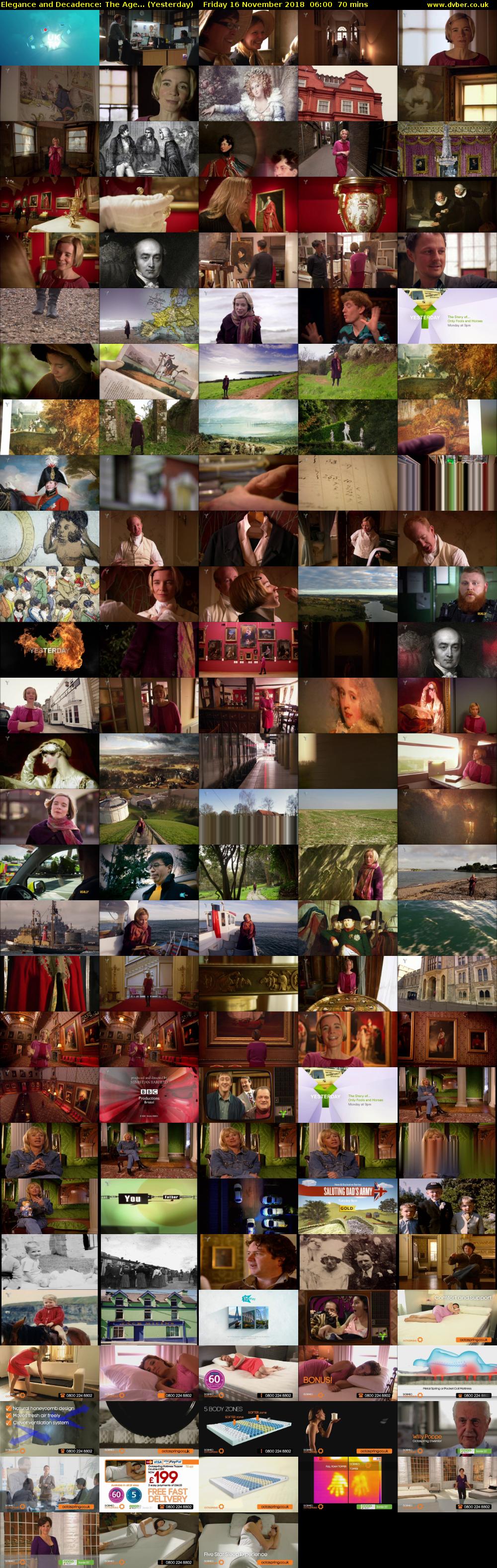 Elegance and Decadence: The Age... (Yesterday) Friday 16 November 2018 06:00 - 07:10