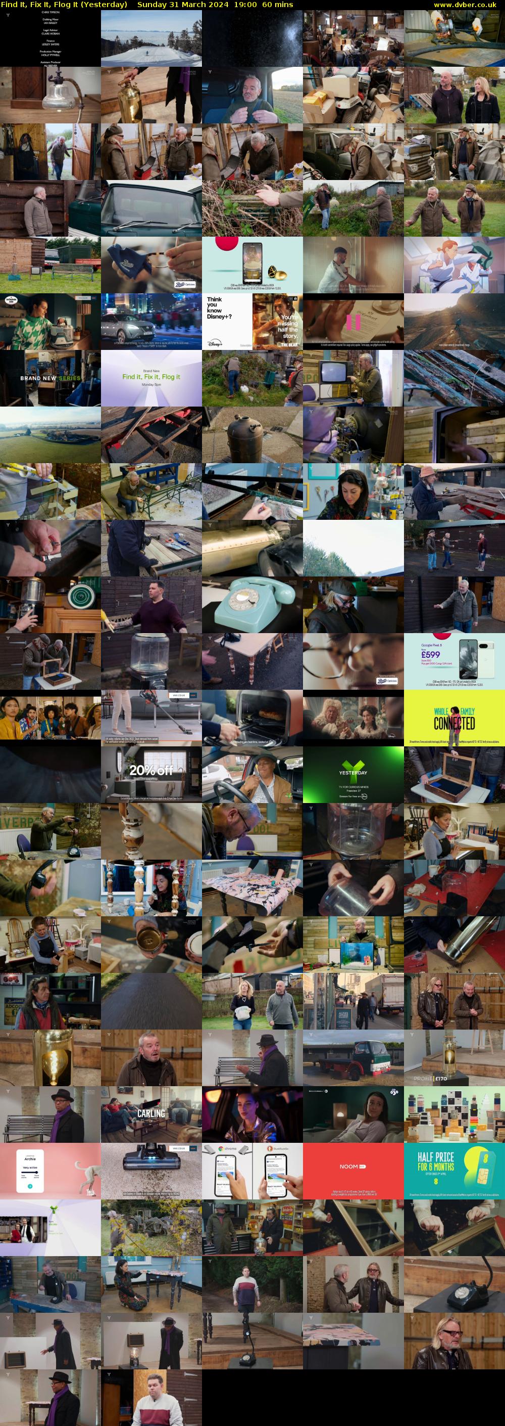 Find It, Fix It, Flog It (Yesterday) Sunday 31 March 2024 19:00 - 20:00