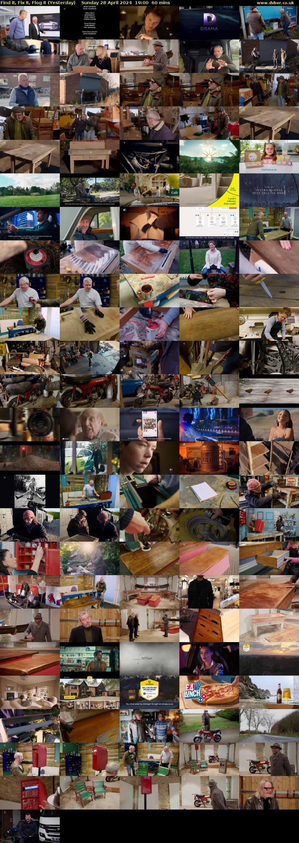 Find It, Fix It, Flog It (Yesterday) Sunday 28 April 2024 19:00 - 20:00