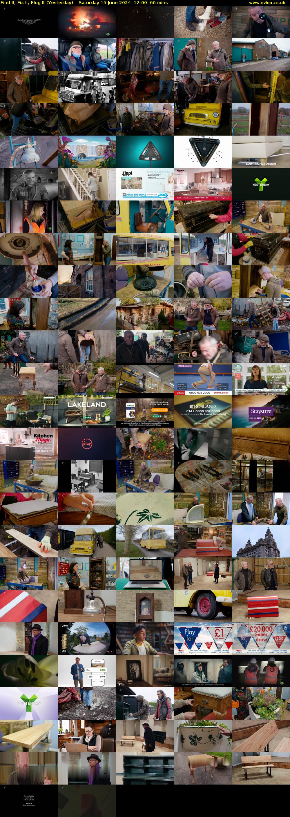Find It, Fix It, Flog It (Yesterday) Saturday 15 June 2024 12:00 - 13:00