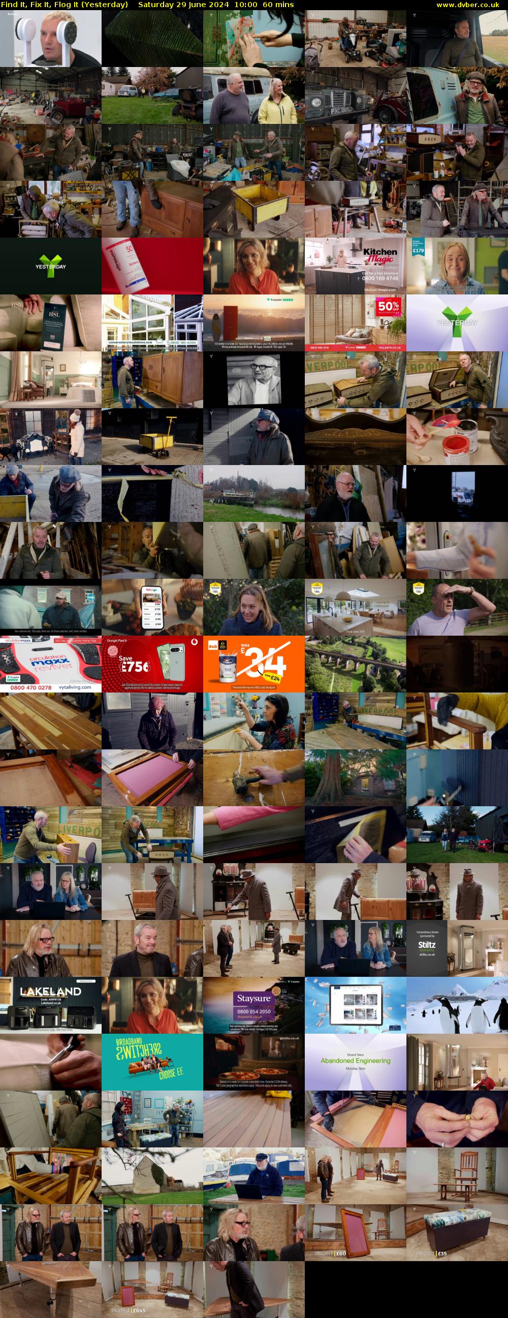 Find It, Fix It, Flog It (Yesterday) Saturday 29 June 2024 10:00 - 11:00