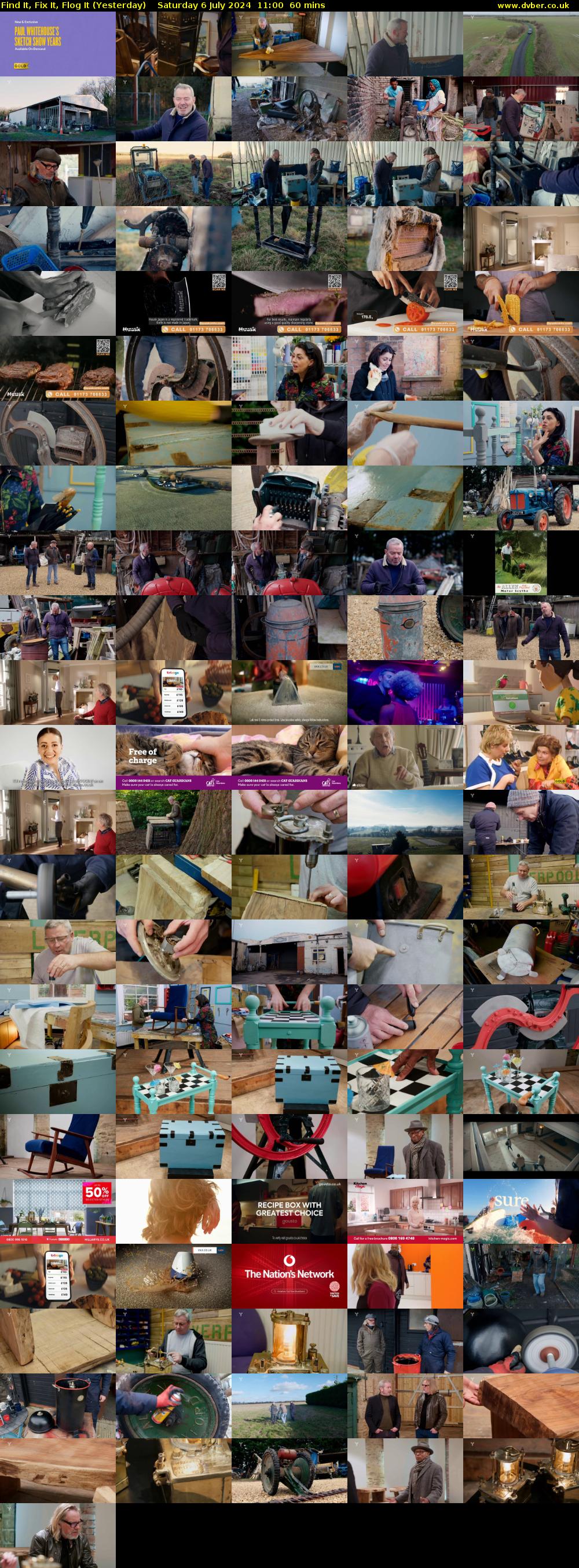 Find It, Fix It, Flog It (Yesterday) Saturday 6 July 2024 11:00 - 12:00