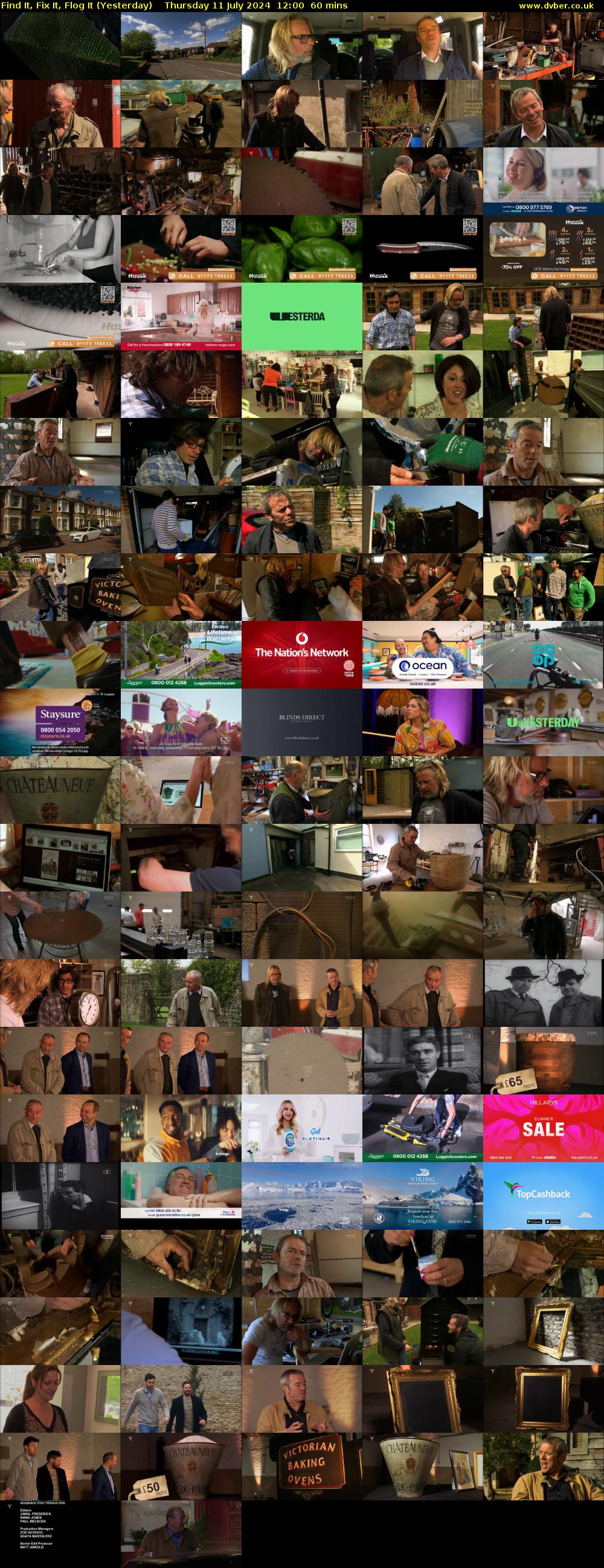 Find It, Fix It, Flog It (Yesterday) Thursday 11 July 2024 12:00 - 13:00