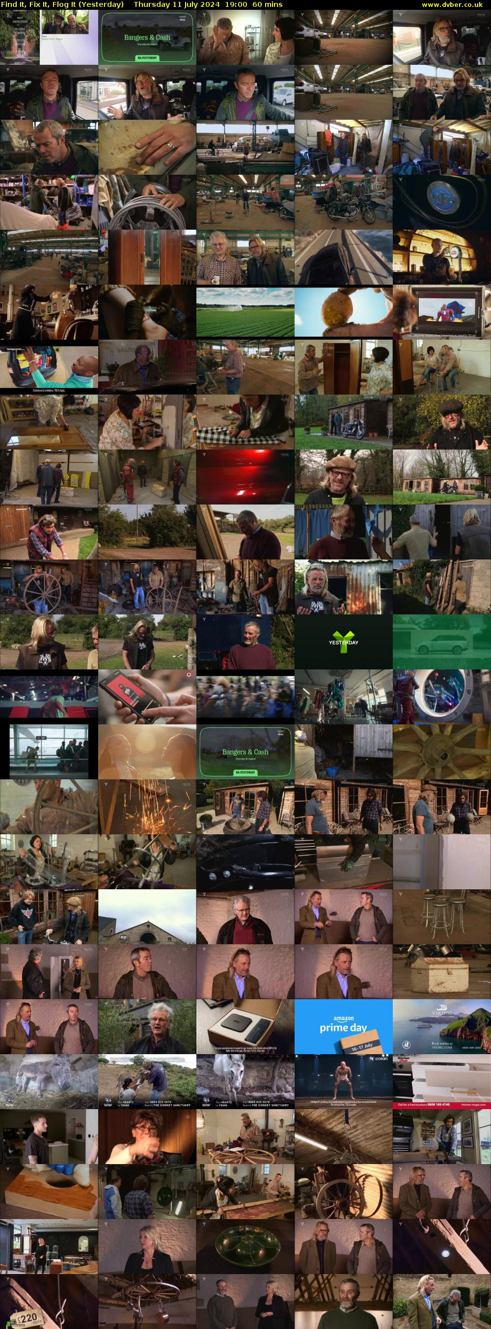 Find It, Fix It, Flog It (Yesterday) Thursday 11 July 2024 19:00 - 20:00