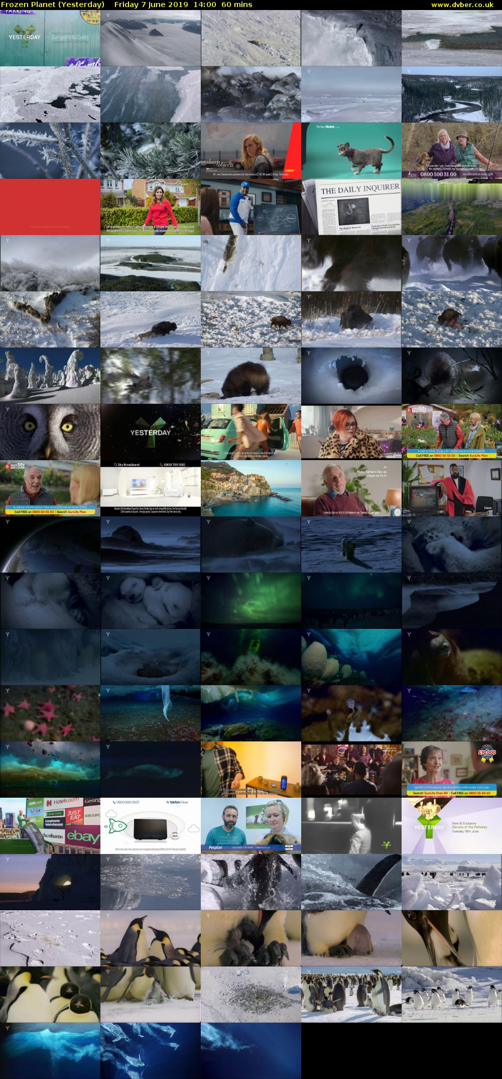 Frozen Planet (Yesterday) Friday 7 June 2019 14:00 - 15:00