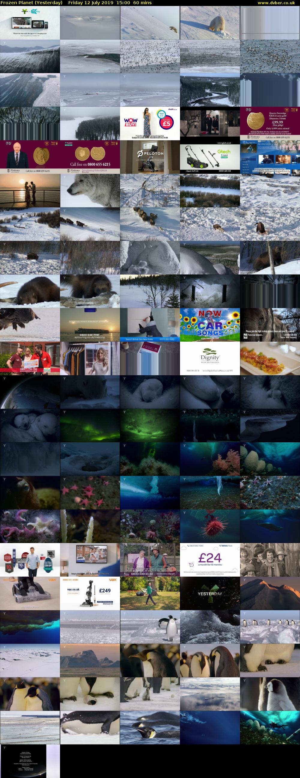 Frozen Planet (Yesterday) Friday 12 July 2019 15:00 - 16:00