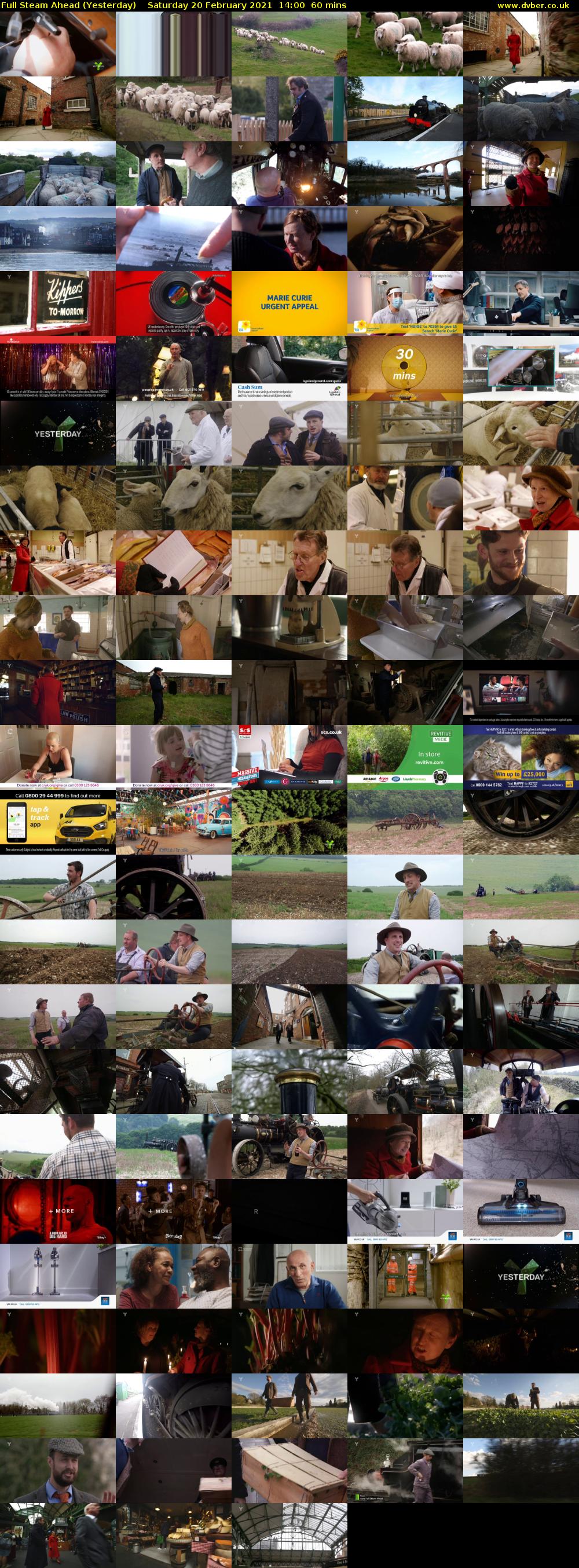 Full Steam Ahead (Yesterday) Saturday 20 February 2021 14:00 - 15:00