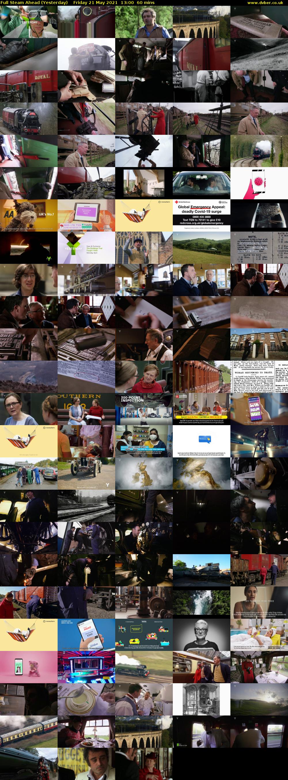 Full Steam Ahead (Yesterday) Friday 21 May 2021 13:00 - 14:00