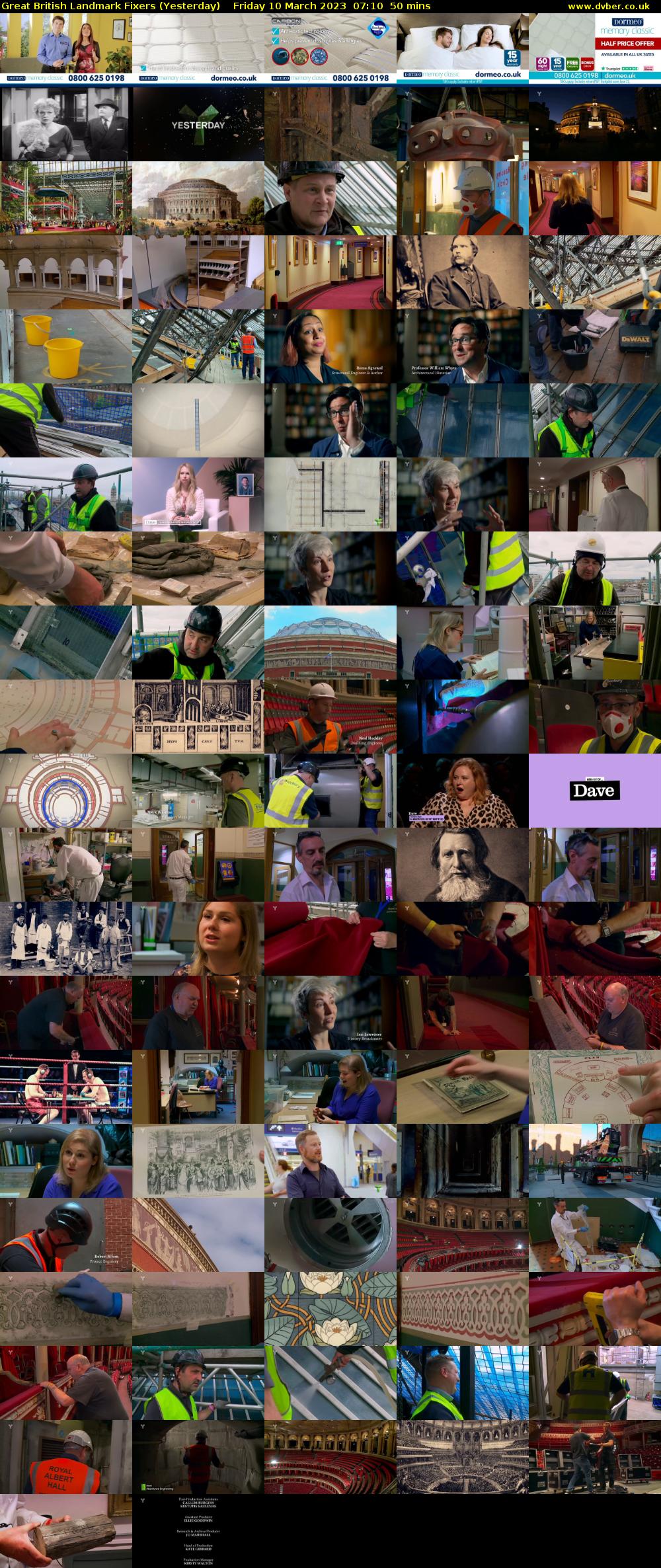 Great British Landmark Fixers (Yesterday) Friday 10 March 2023 07:10 - 08:00