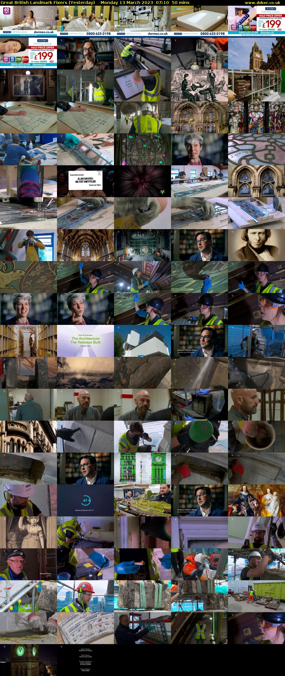 Great British Landmark Fixers (Yesterday) Monday 13 March 2023 07:10 - 08:00