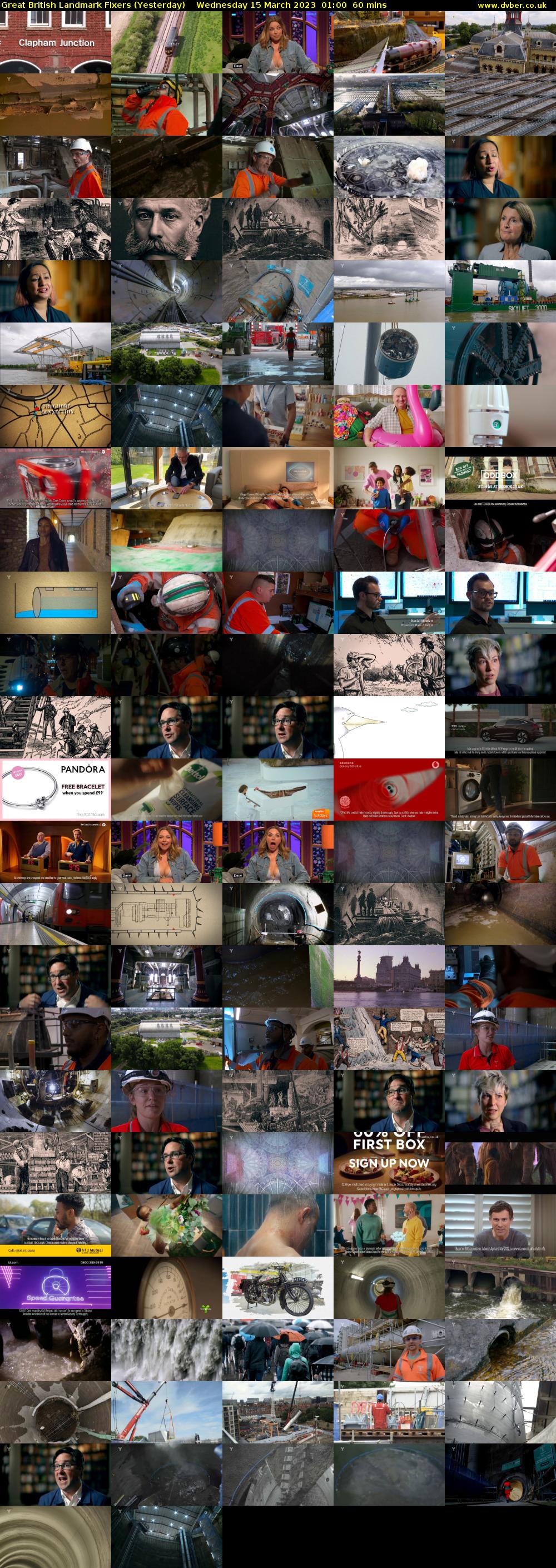 Great British Landmark Fixers (Yesterday) Wednesday 15 March 2023 01:00 - 02:00