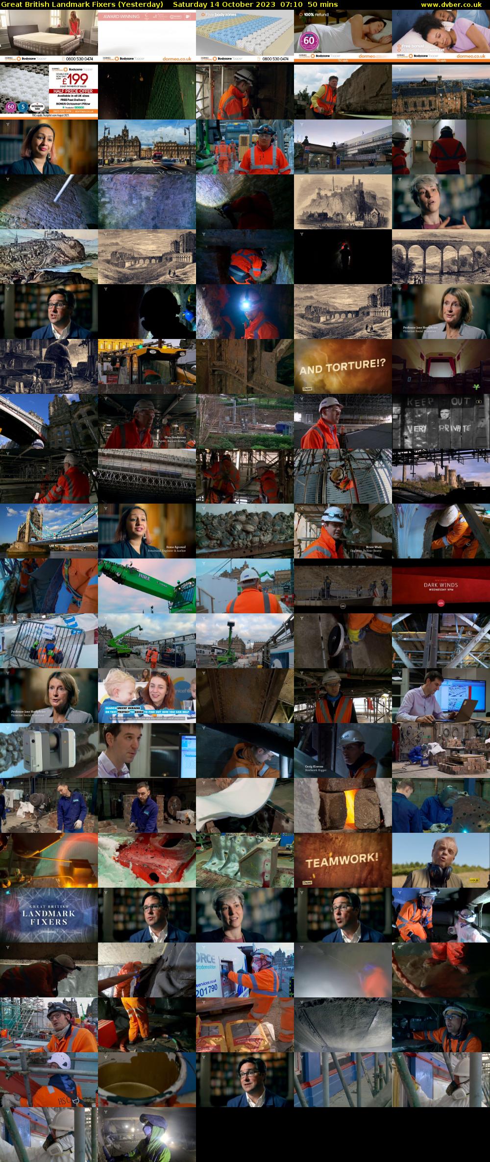 Great British Landmark Fixers (Yesterday) Saturday 14 October 2023 07:10 - 08:00