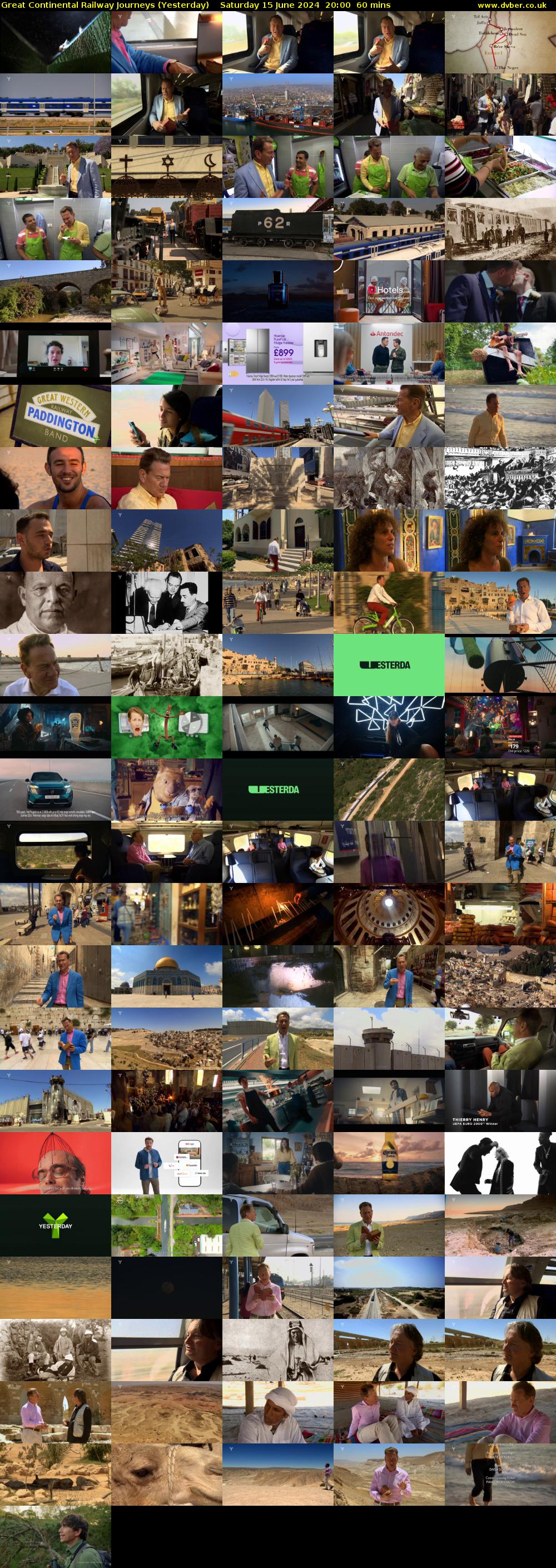 Great Continental Railway Journeys (Yesterday) Saturday 15 June 2024 20:00 - 21:00