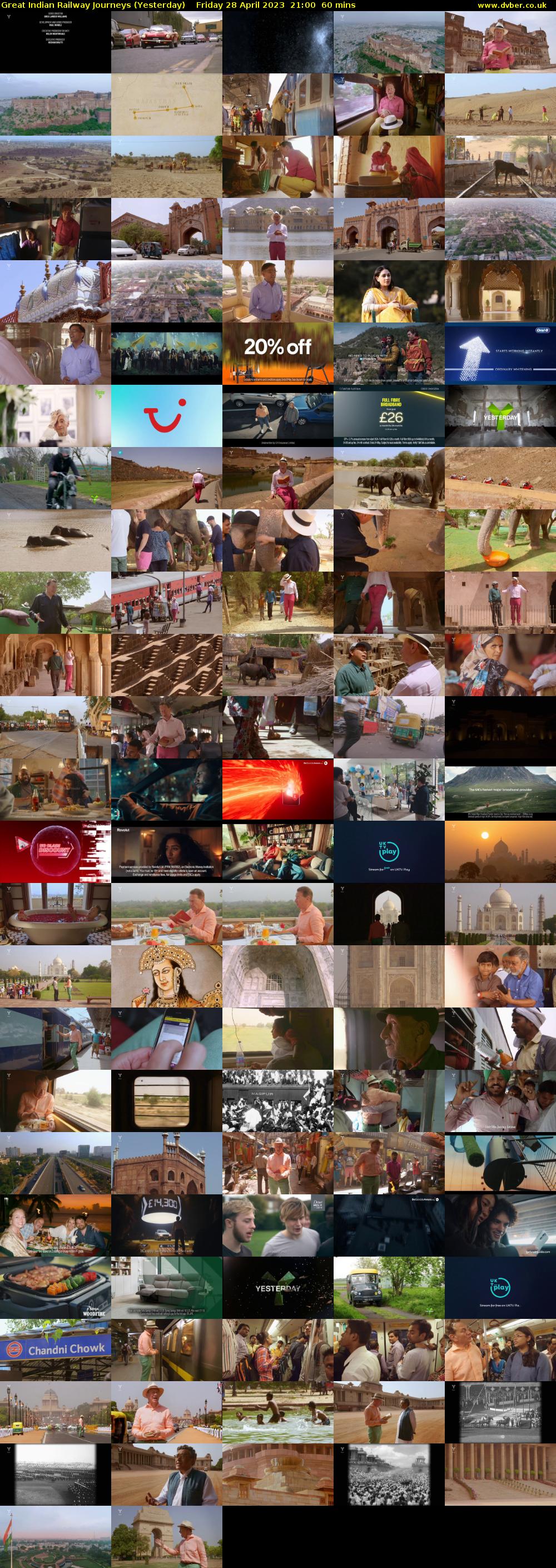 Great Indian Railway Journeys (Yesterday) Friday 28 April 2023 21:00 - 22:00