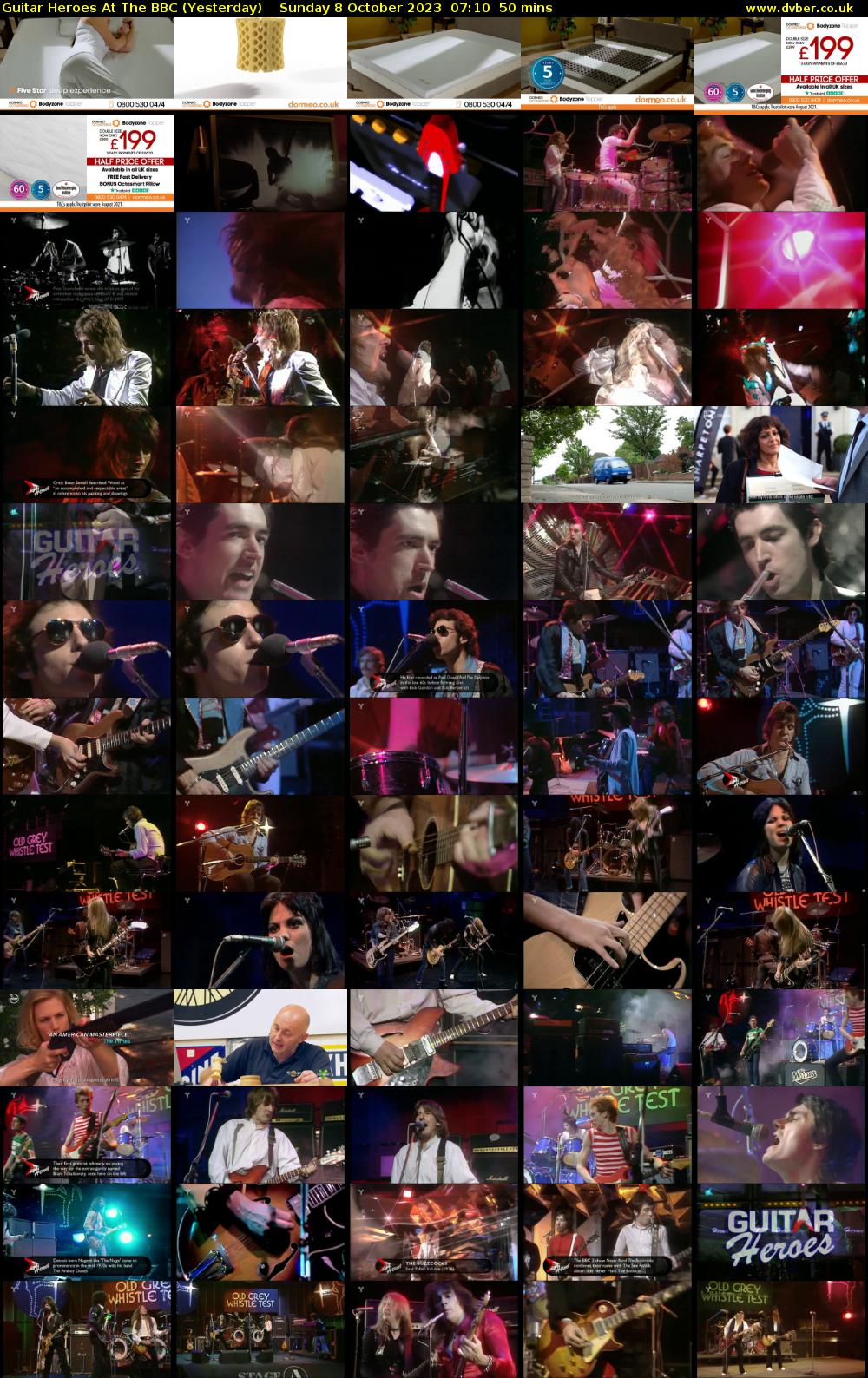 Guitar Heroes at the BBC (Yesterday) Sunday 8 October 2023 07:10 - 08:00