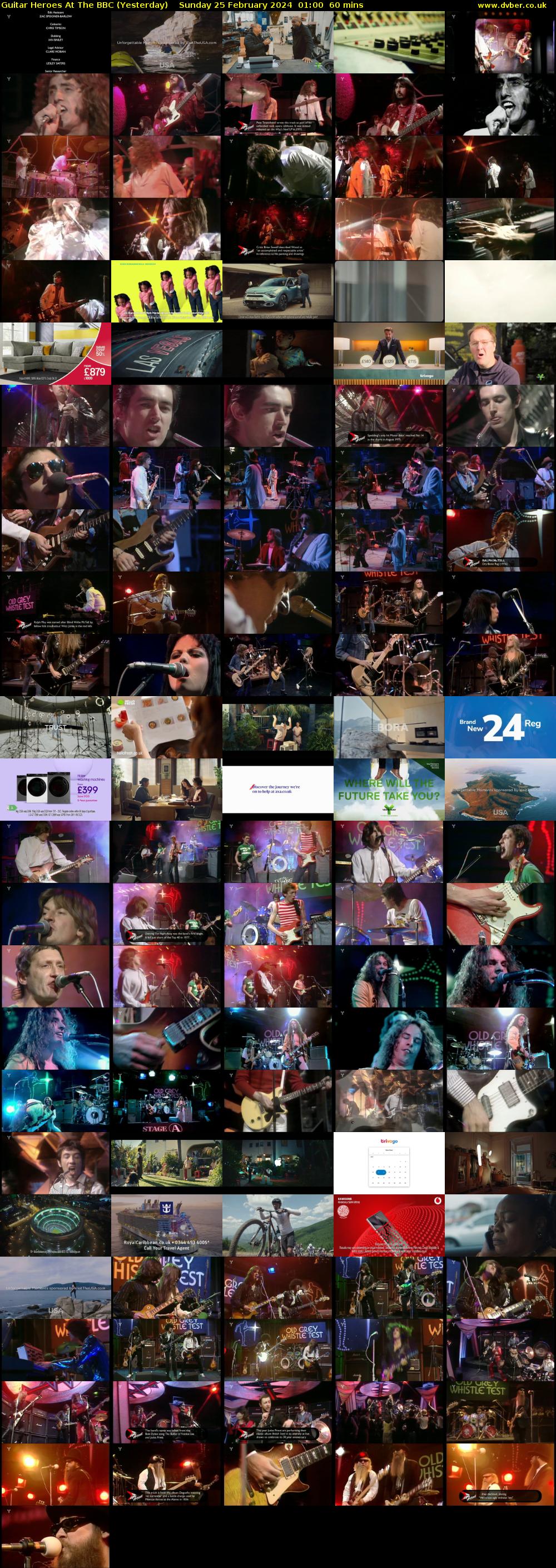 Guitar Heroes at the BBC (Yesterday) Sunday 25 February 2024 01:00 - 02:00