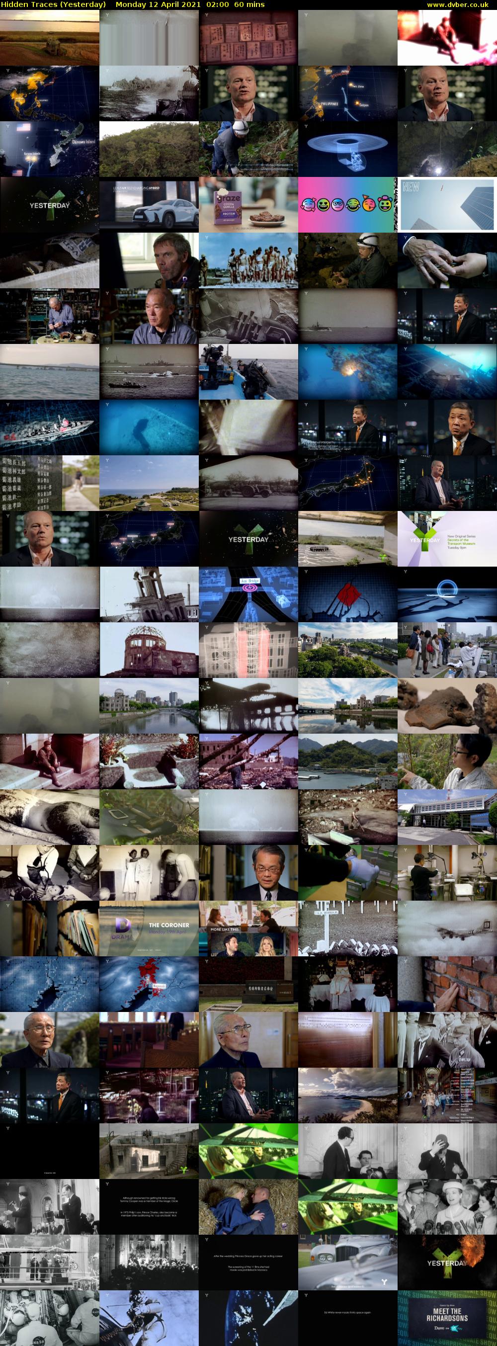 Hidden Traces (Yesterday) Monday 12 April 2021 02:00 - 03:00
