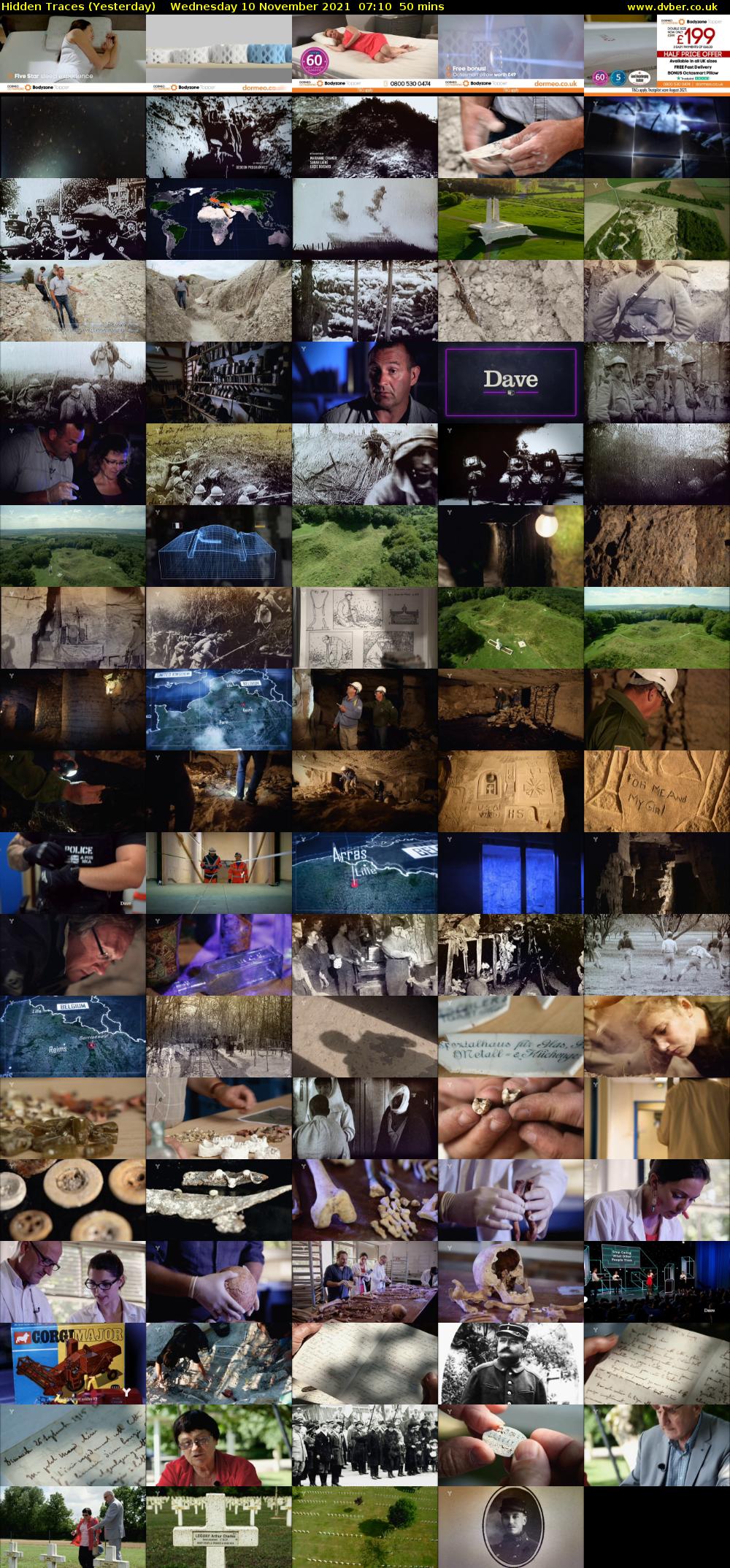 Hidden Traces (Yesterday) Wednesday 10 November 2021 07:10 - 08:00