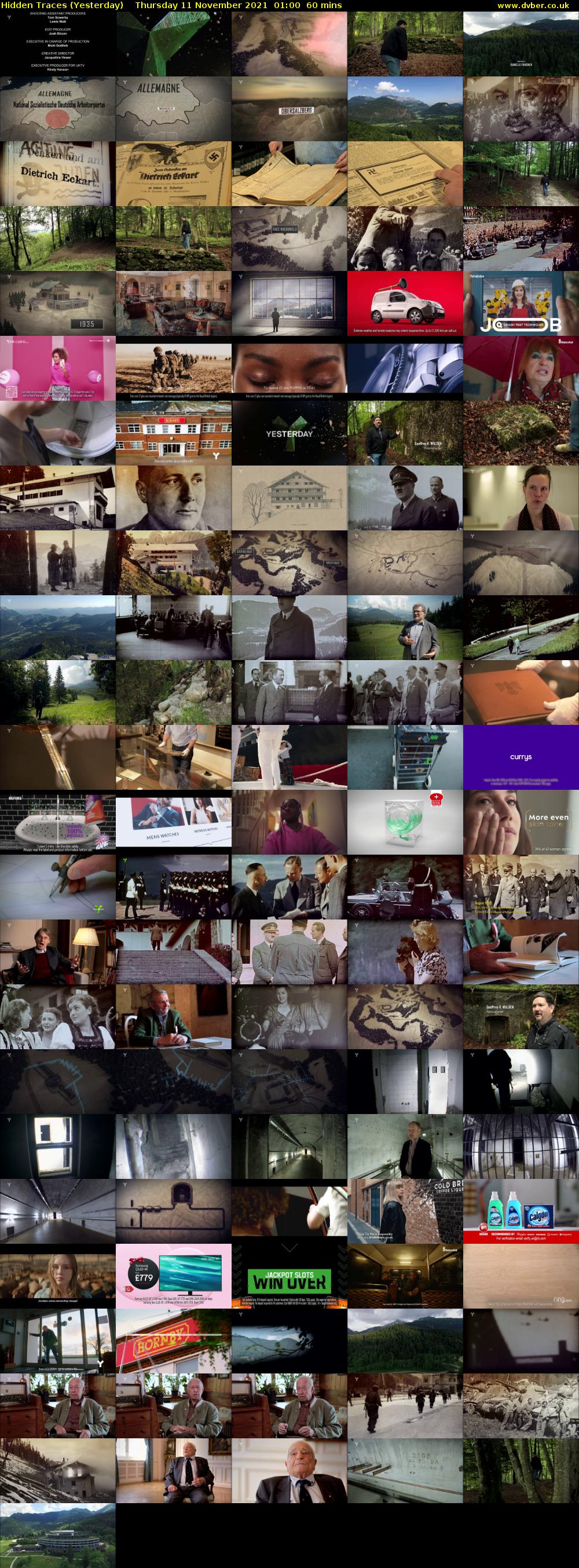 Hidden Traces (Yesterday) Thursday 11 November 2021 01:00 - 02:00