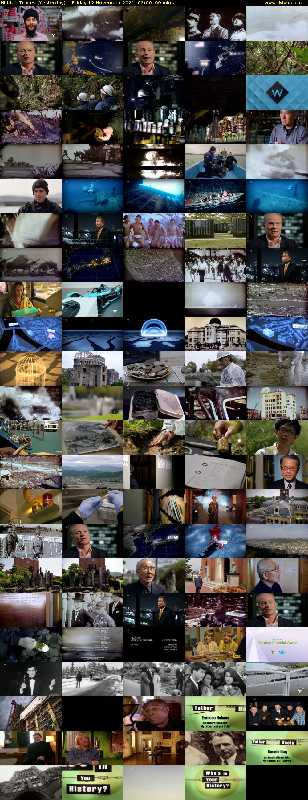 Hidden Traces (Yesterday) Friday 12 November 2021 02:00 - 03:00