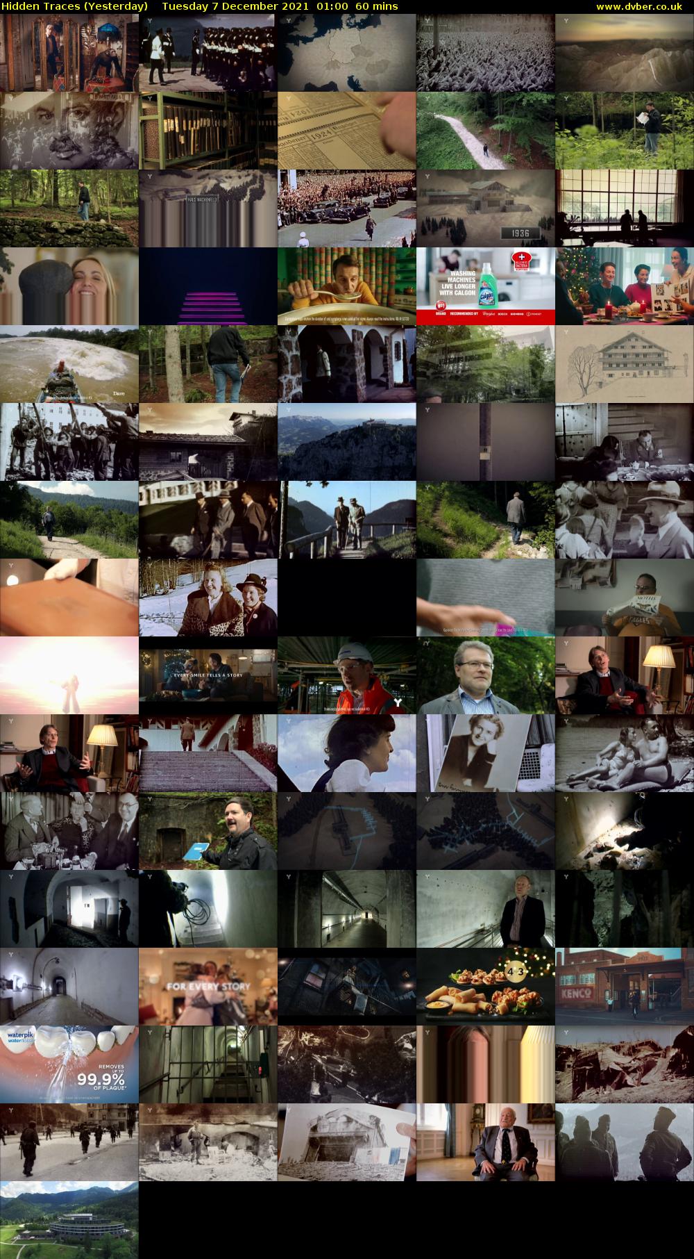Hidden Traces (Yesterday) Tuesday 7 December 2021 01:00 - 02:00