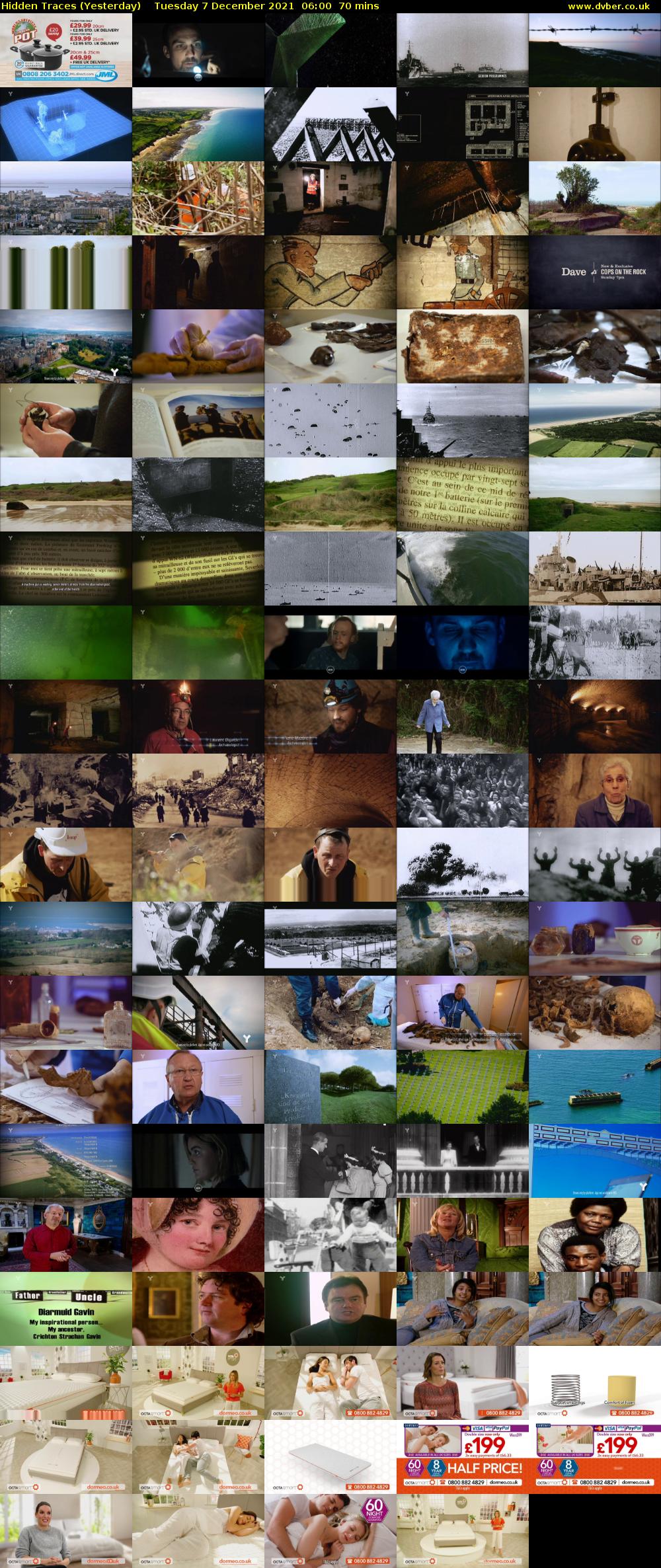 Hidden Traces (Yesterday) Tuesday 7 December 2021 06:00 - 07:10
