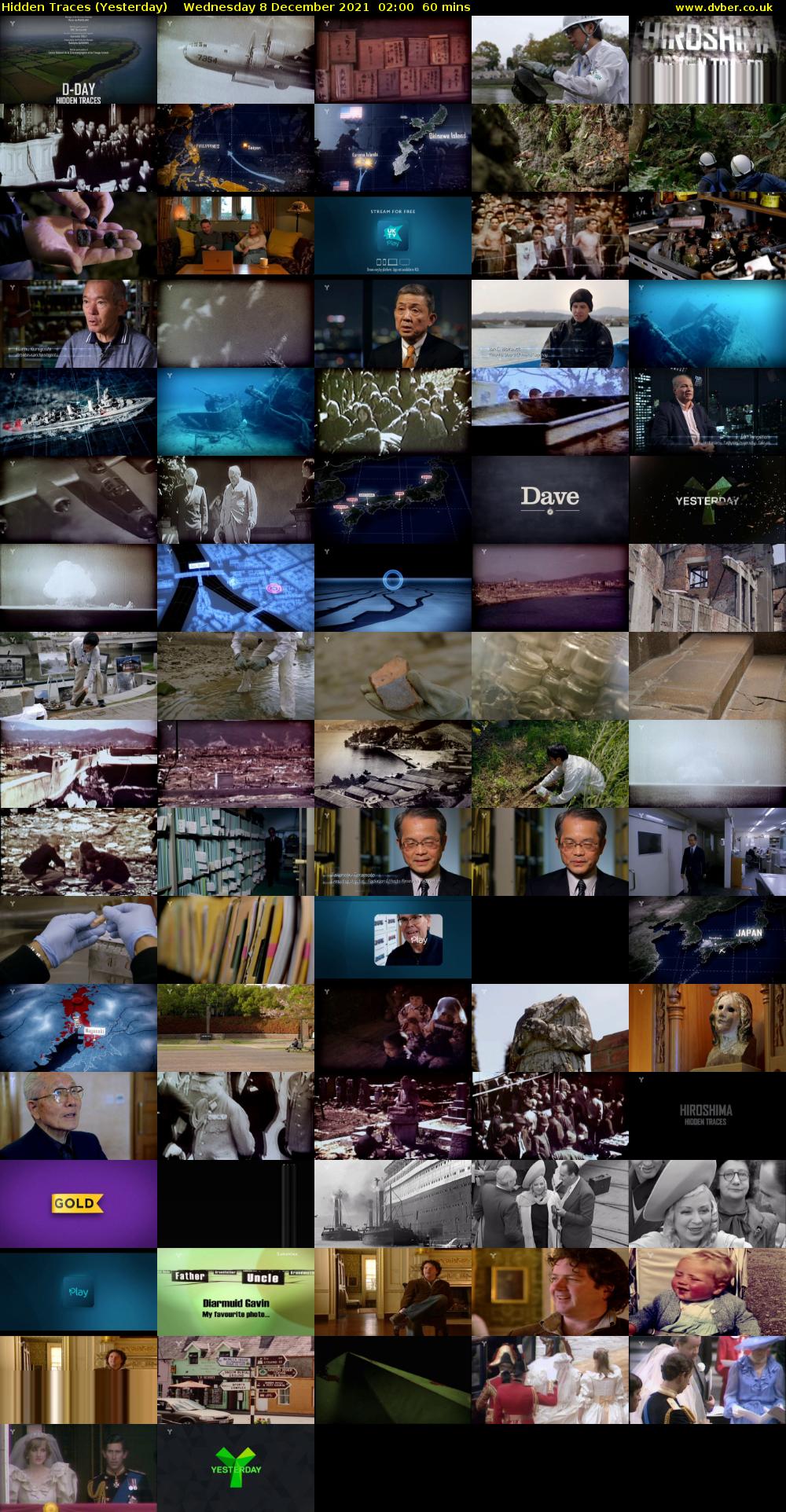 Hidden Traces (Yesterday) Wednesday 8 December 2021 02:00 - 03:00