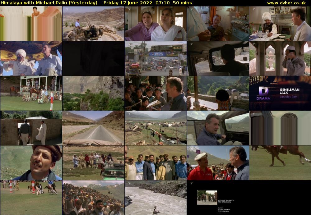 Himalaya with Michael Palin (Yesterday) Friday 17 June 2022 07:10 - 08:00