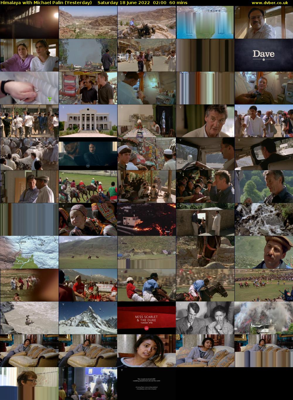 Himalaya with Michael Palin (Yesterday) Saturday 18 June 2022 02:00 - 03:00