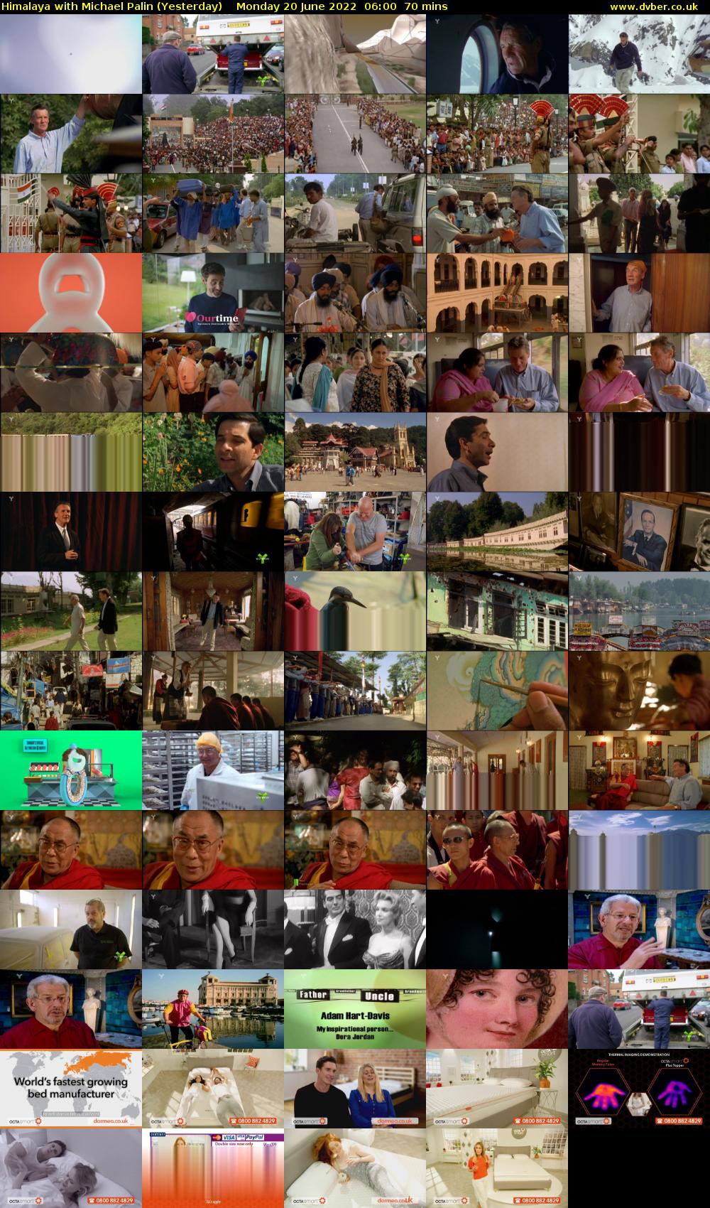 Himalaya with Michael Palin (Yesterday) Monday 20 June 2022 06:00 - 07:10