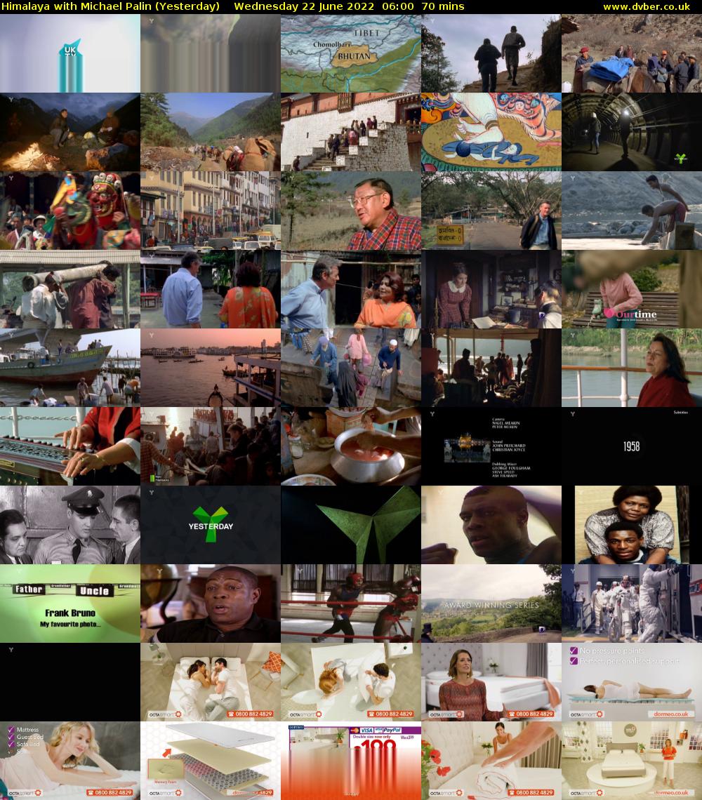Himalaya with Michael Palin (Yesterday) Wednesday 22 June 2022 06:00 - 07:10