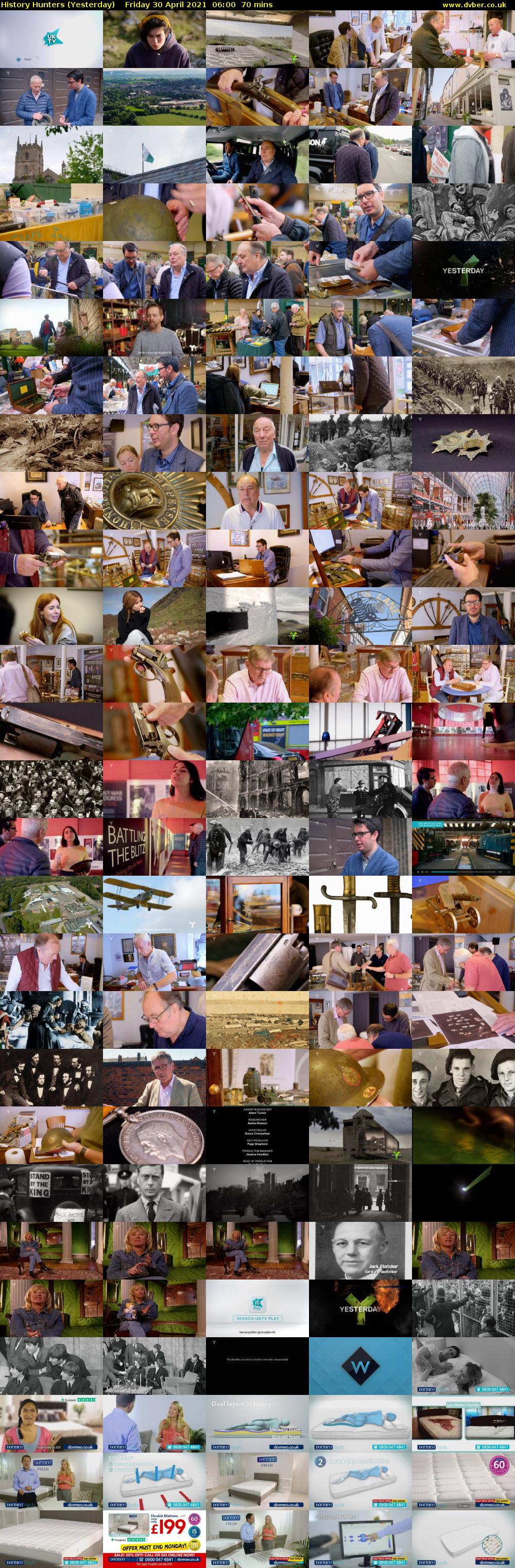 History Hunters (Yesterday) Friday 30 April 2021 06:00 - 07:10
