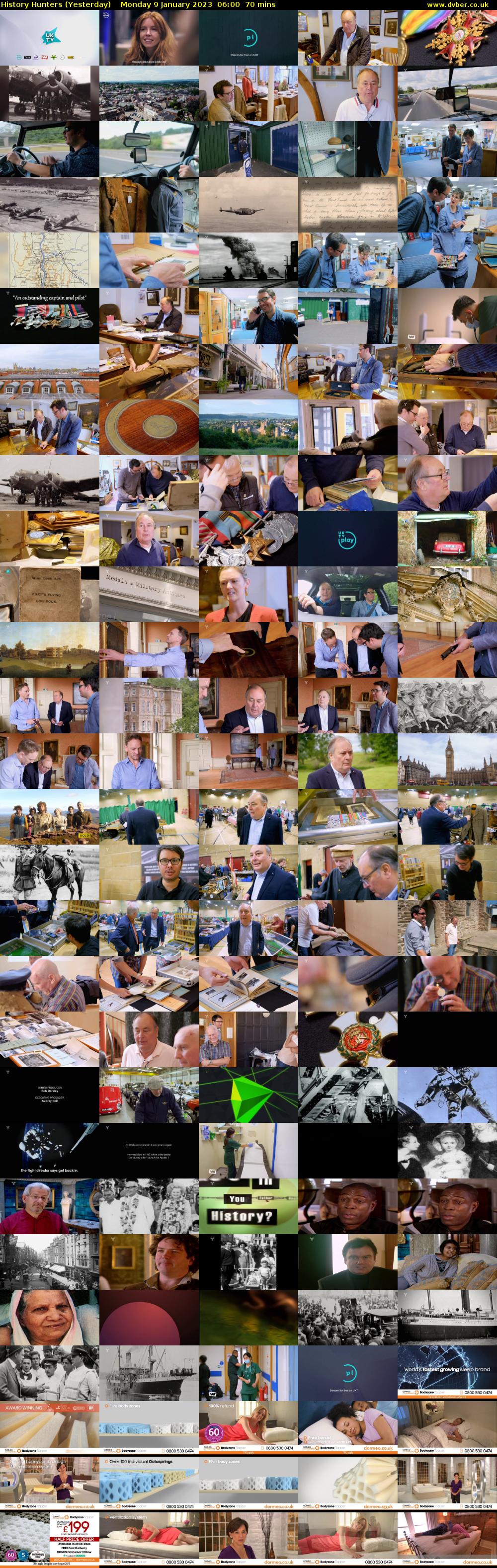 History Hunters (Yesterday) Monday 9 January 2023 06:00 - 07:10