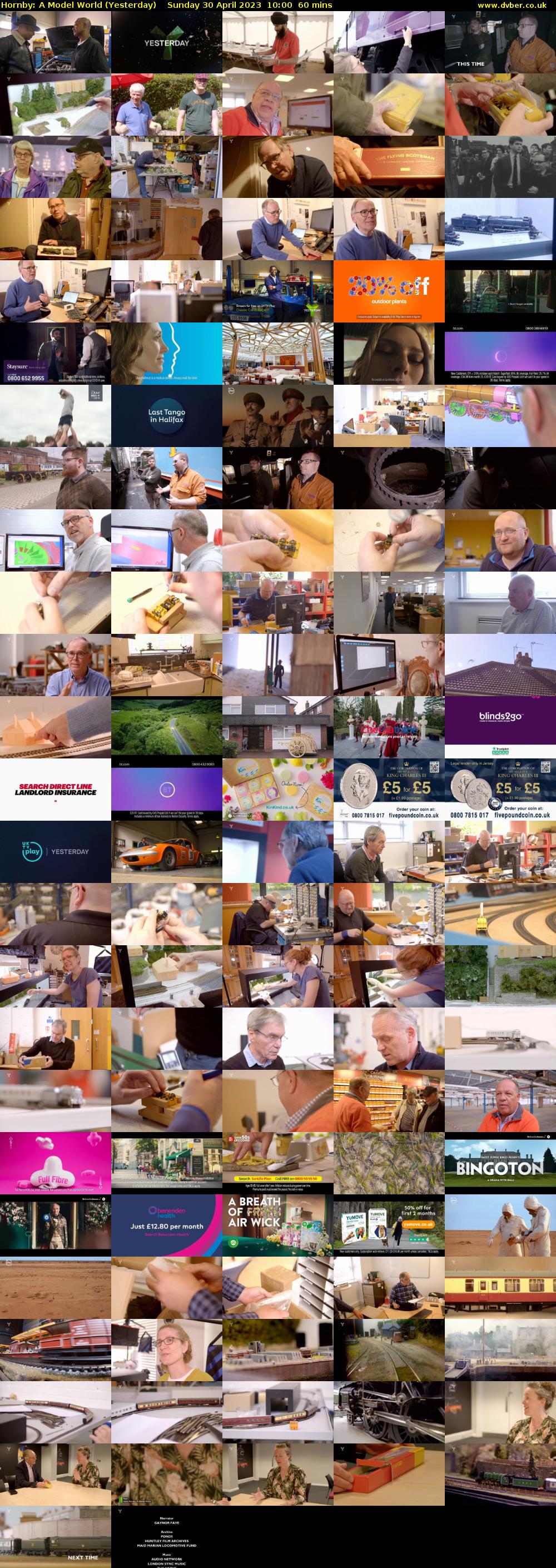 Hornby: A Model World (Yesterday) Sunday 30 April 2023 10:00 - 11:00