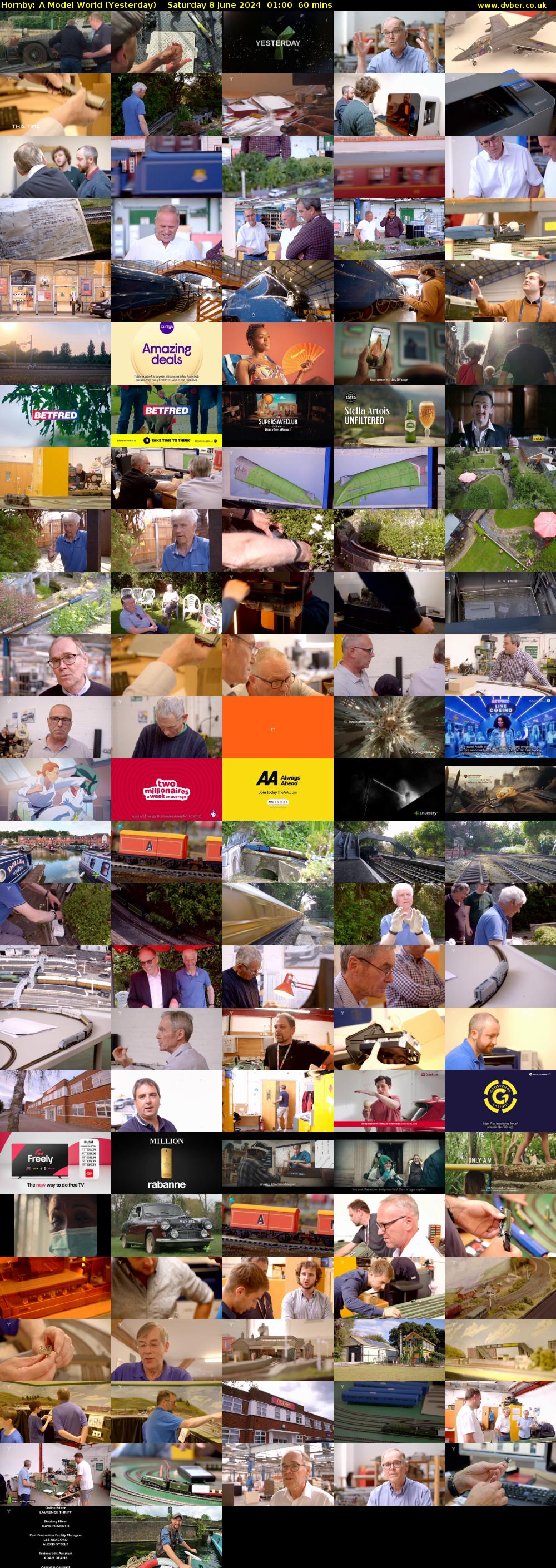 Hornby: A Model World (Yesterday) Saturday 8 June 2024 01:00 - 02:00