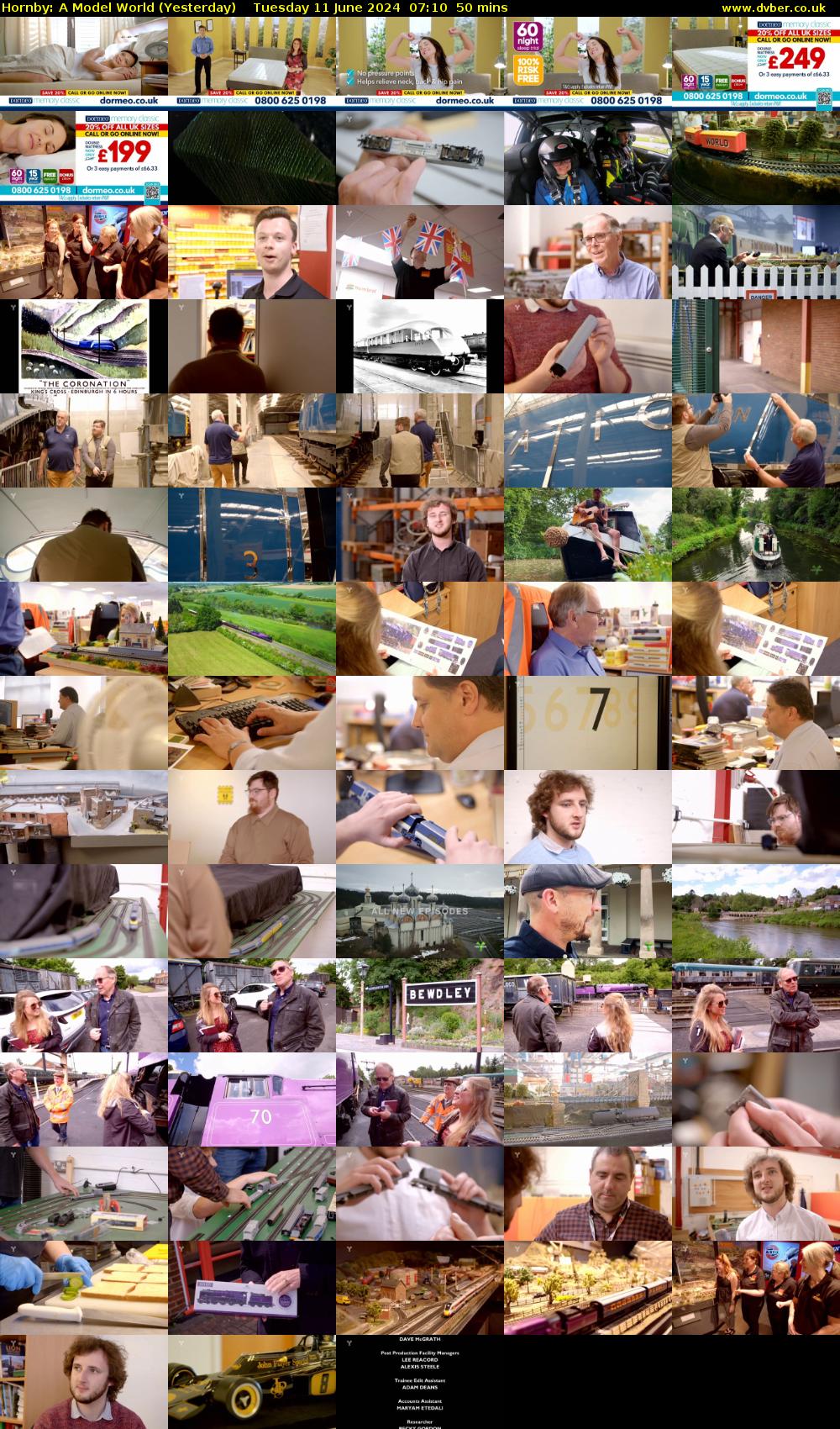 Hornby: A Model World (Yesterday) Tuesday 11 June 2024 07:10 - 08:00