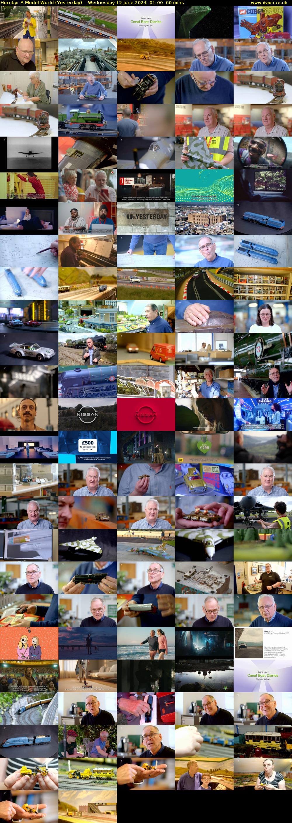 Hornby: A Model World (Yesterday) Wednesday 12 June 2024 01:00 - 02:00