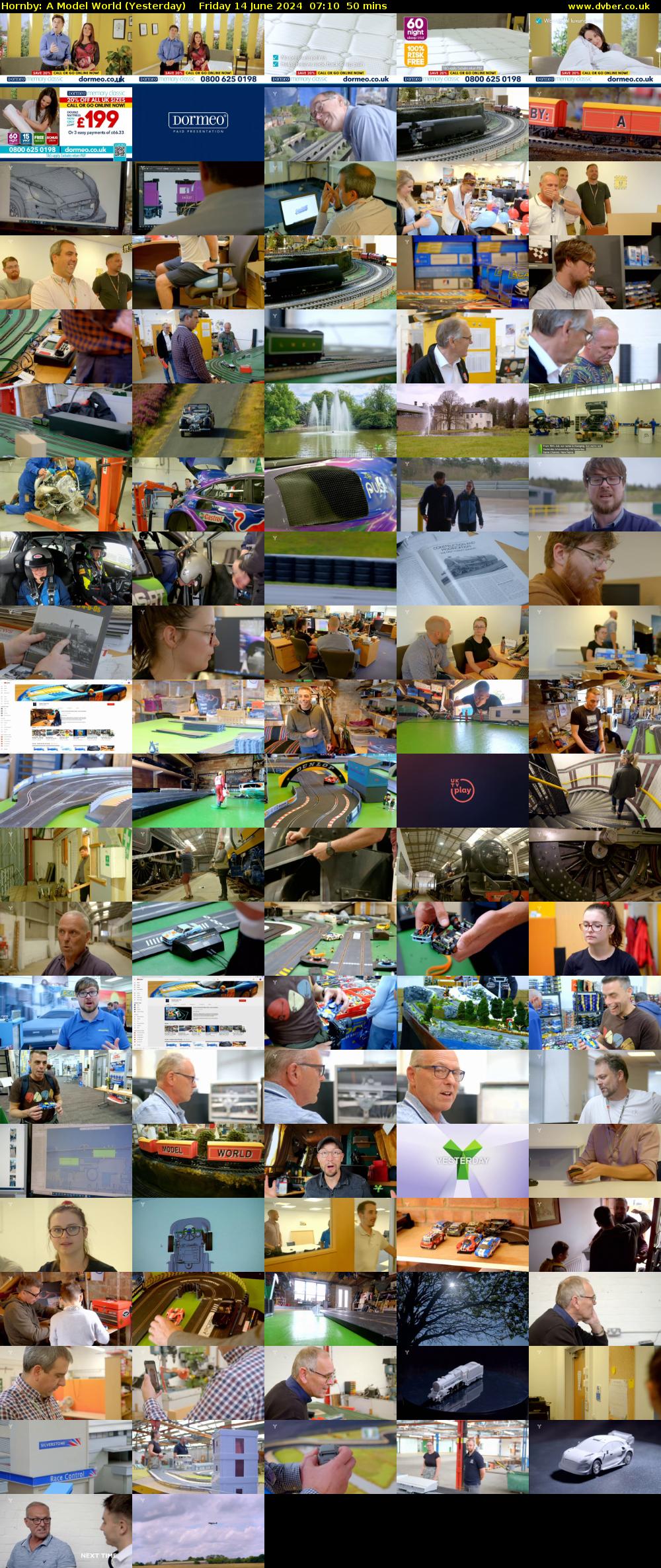 Hornby: A Model World (Yesterday) Friday 14 June 2024 07:10 - 08:00